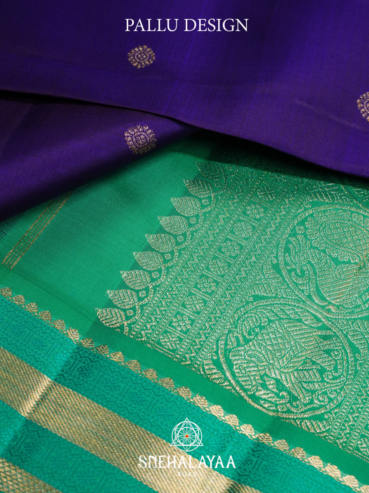 Purple Kanjivaram Silk Saree