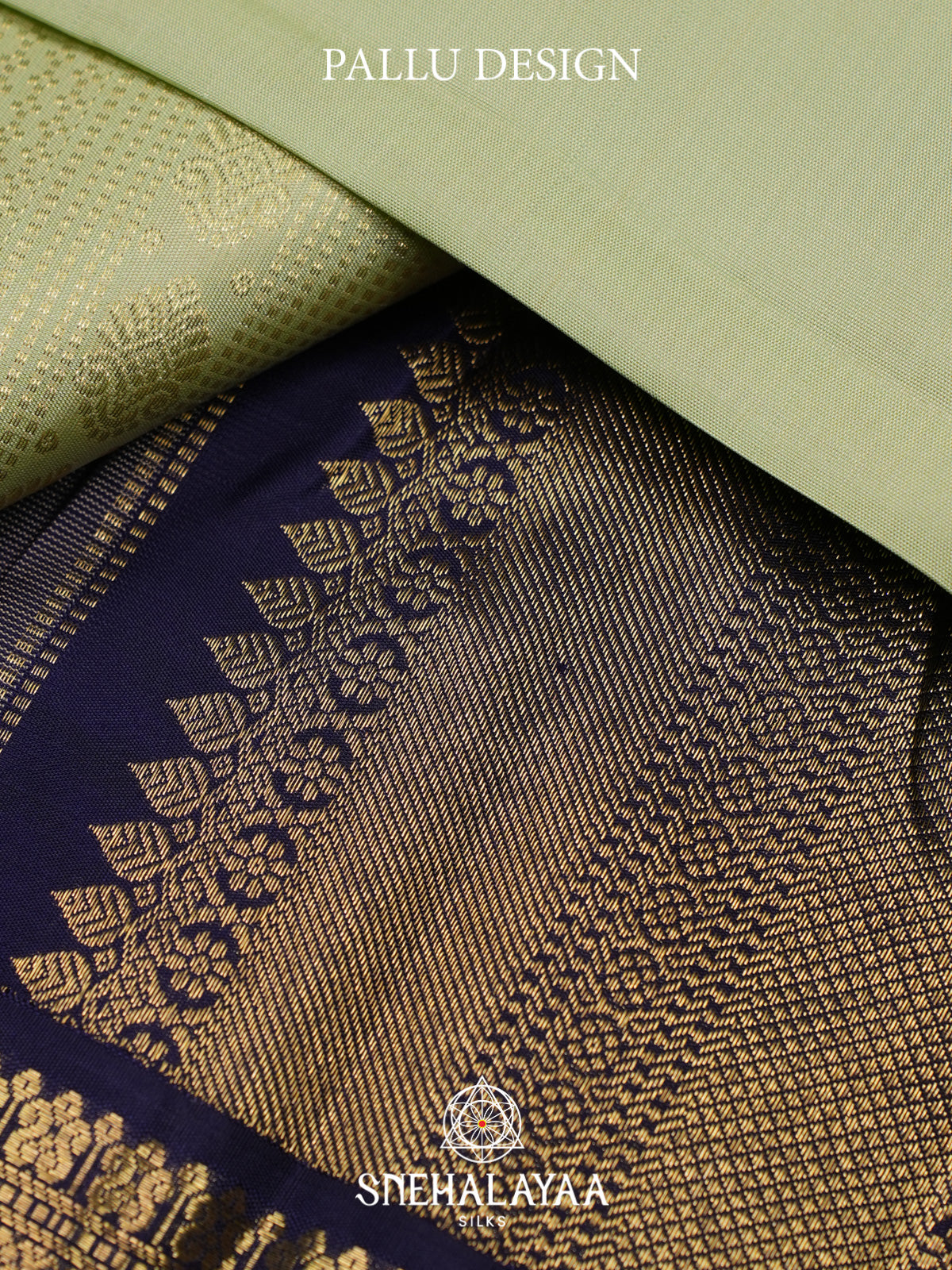 Pista Green Kanjivaram Silk Saree
