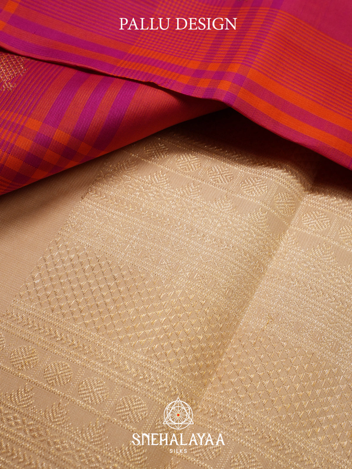 Orange Kanjivaram Silk Saree