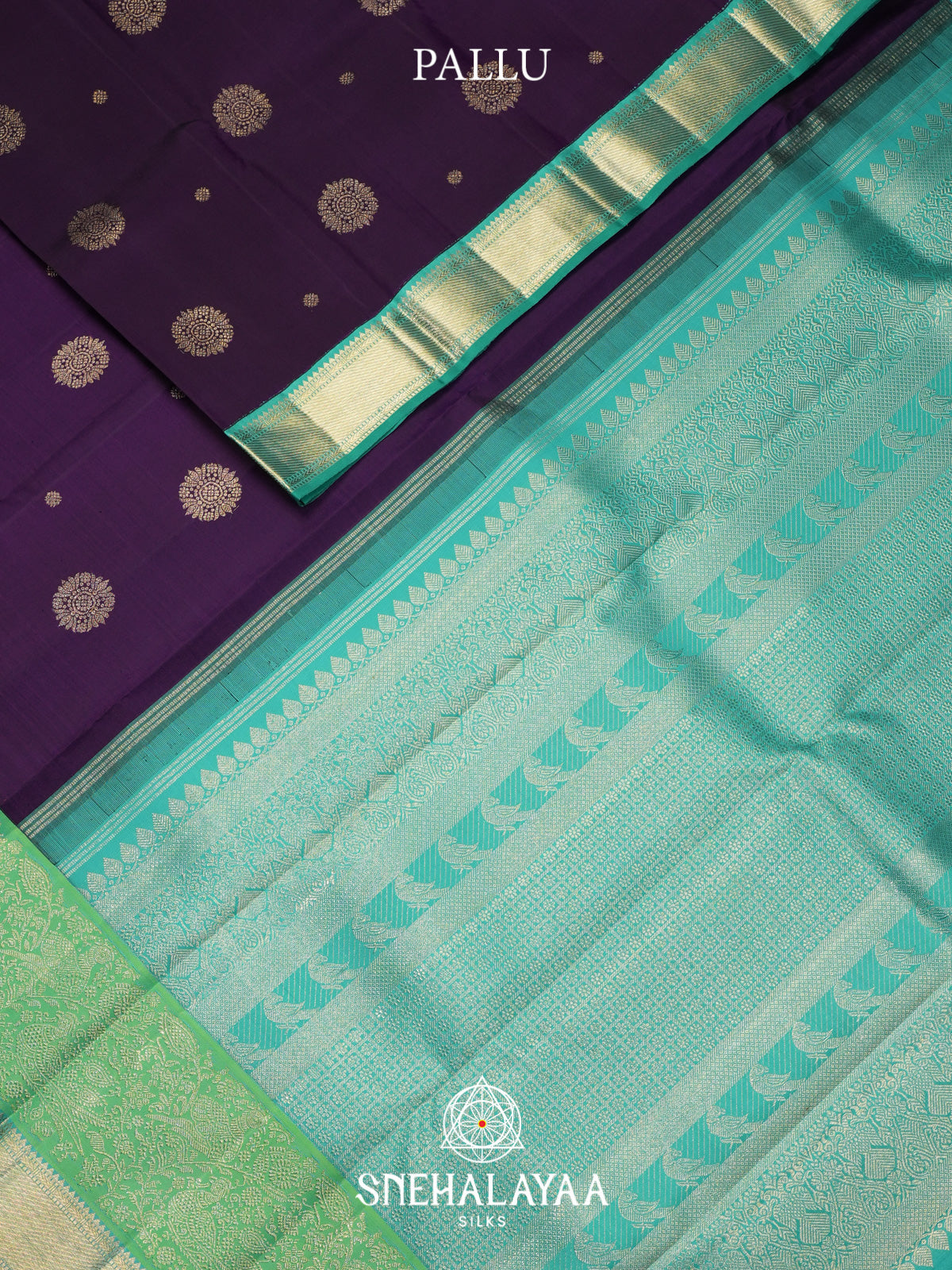 Purple Kanjivaram Silk Saree