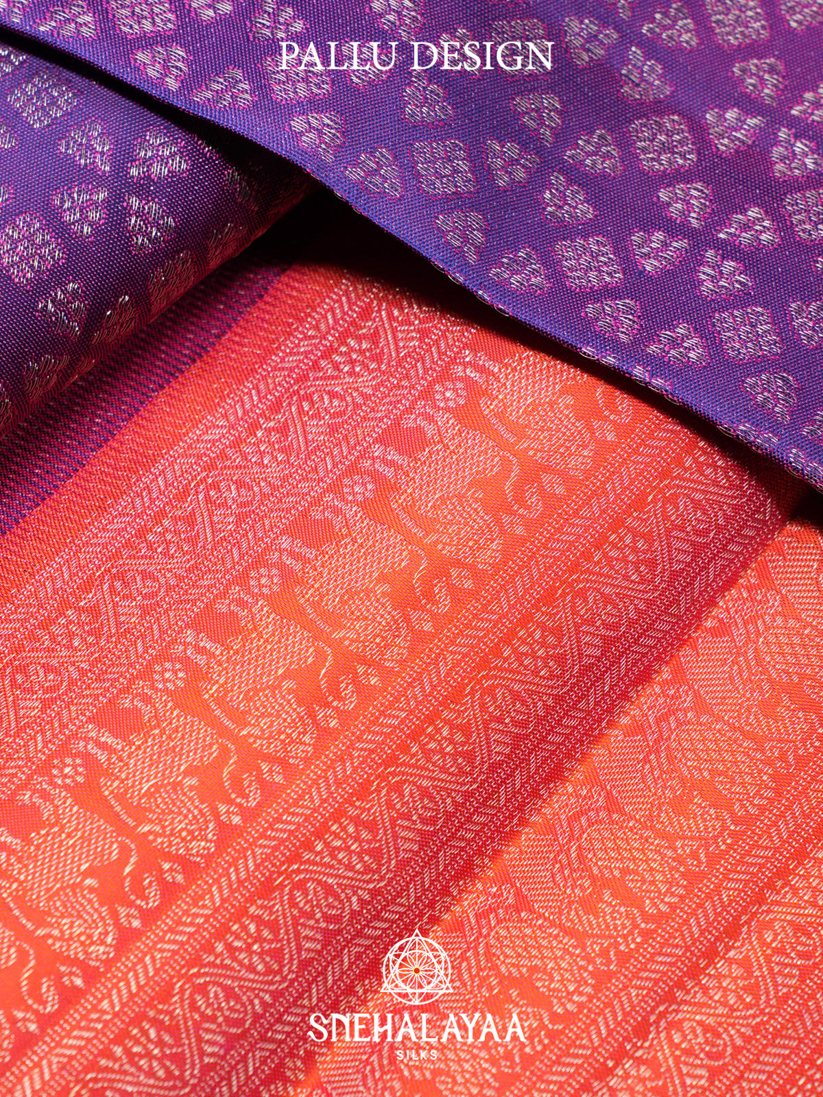 Purple Kanjivaram Silk Saree