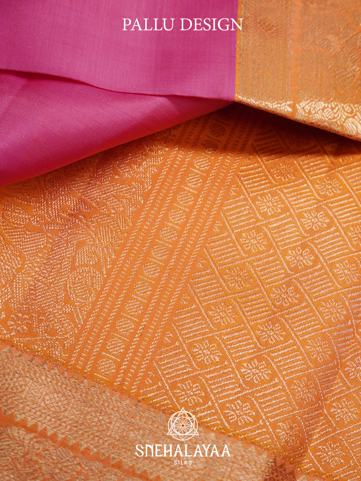 Pink Kanjivaram Silk Saree