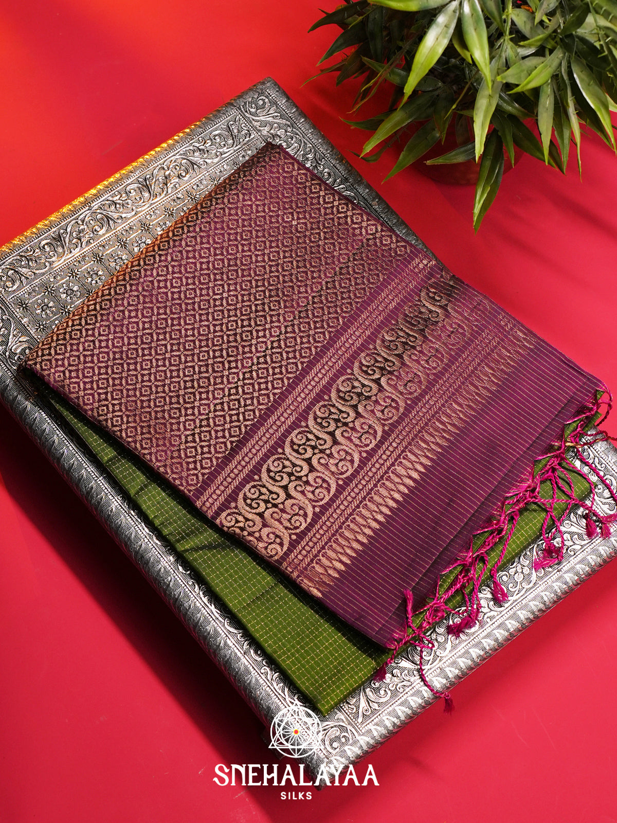 Green Soft Silk Saree