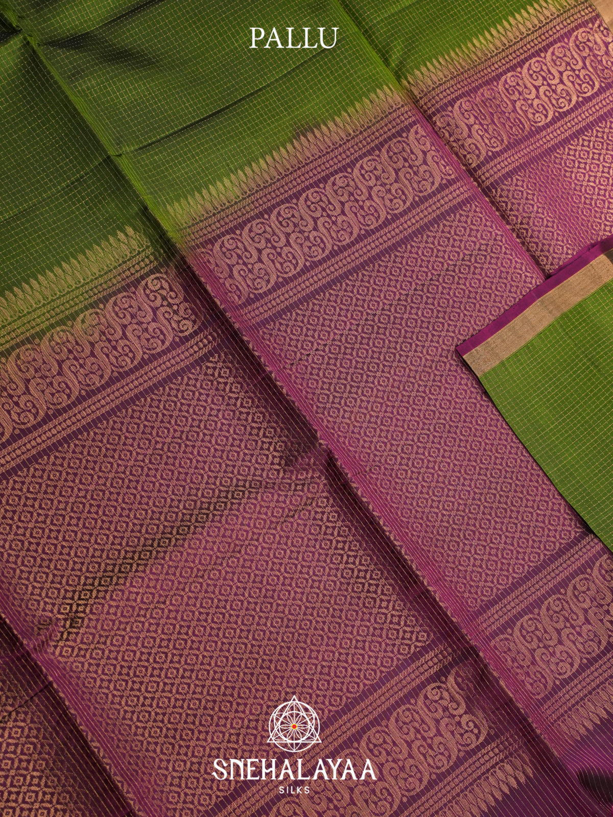 Green Soft Silk Saree