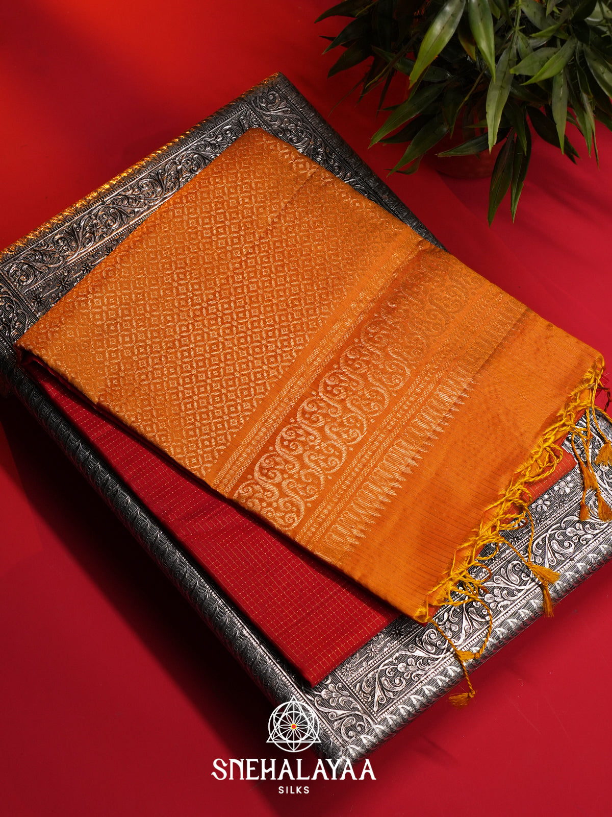 Red Soft Silk Saree