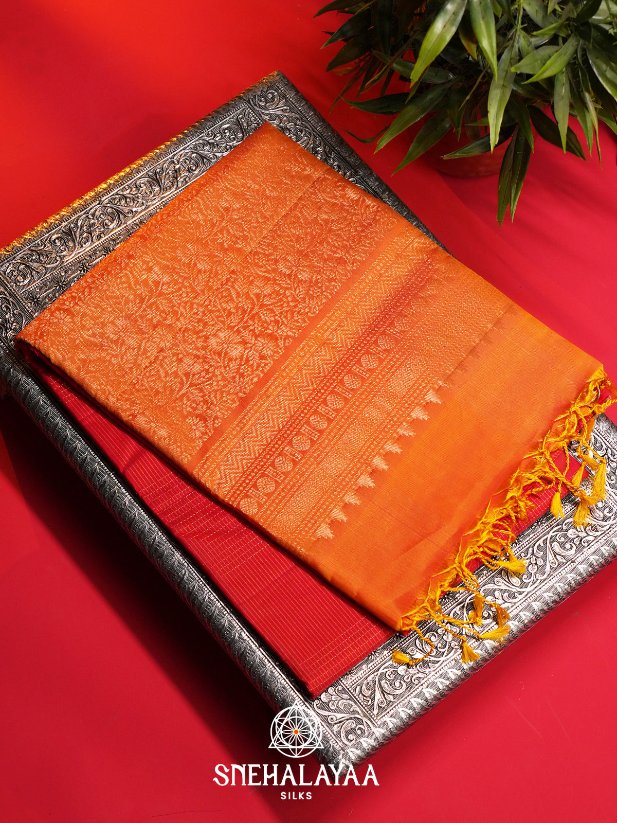Red Soft Silk Saree