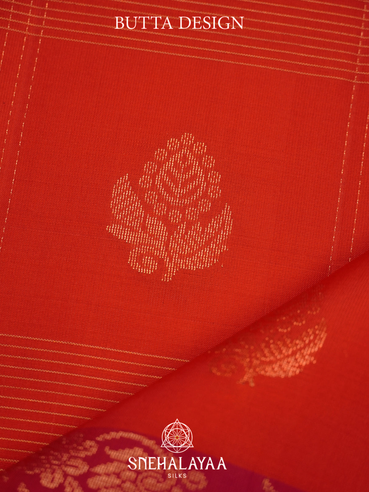 Orange Soft Silk Saree