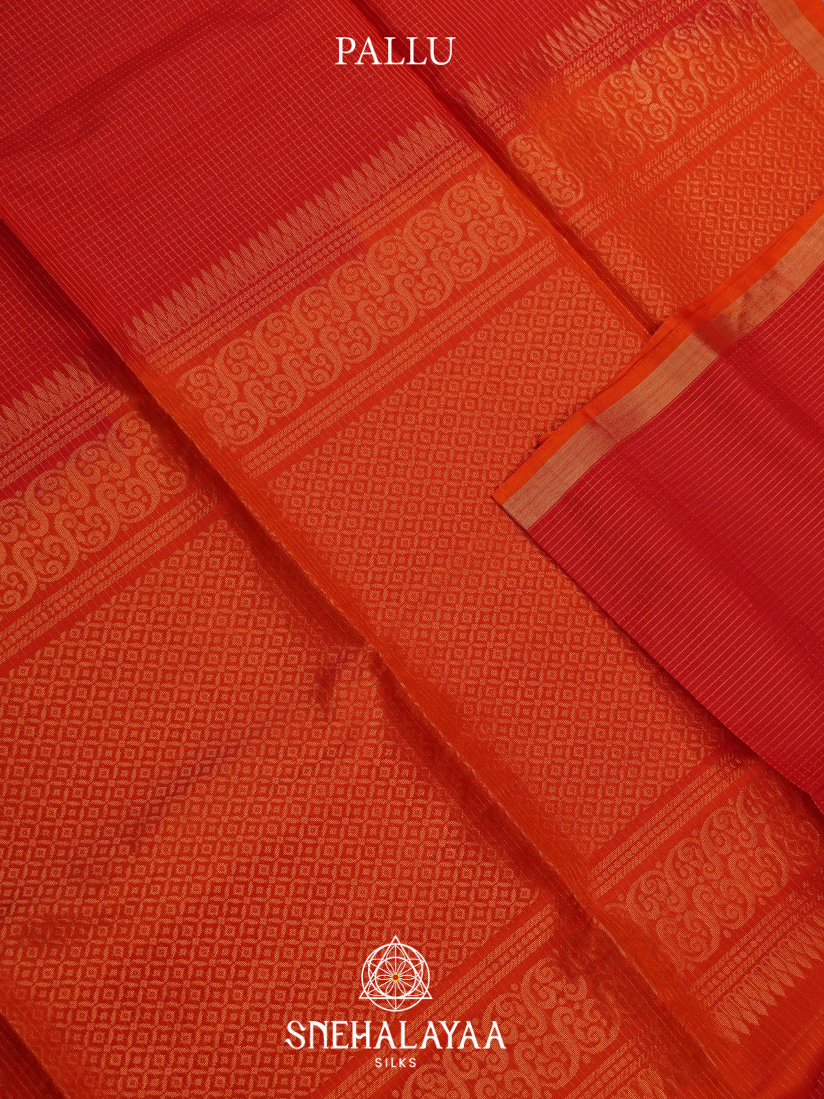 Red Soft Silk Saree