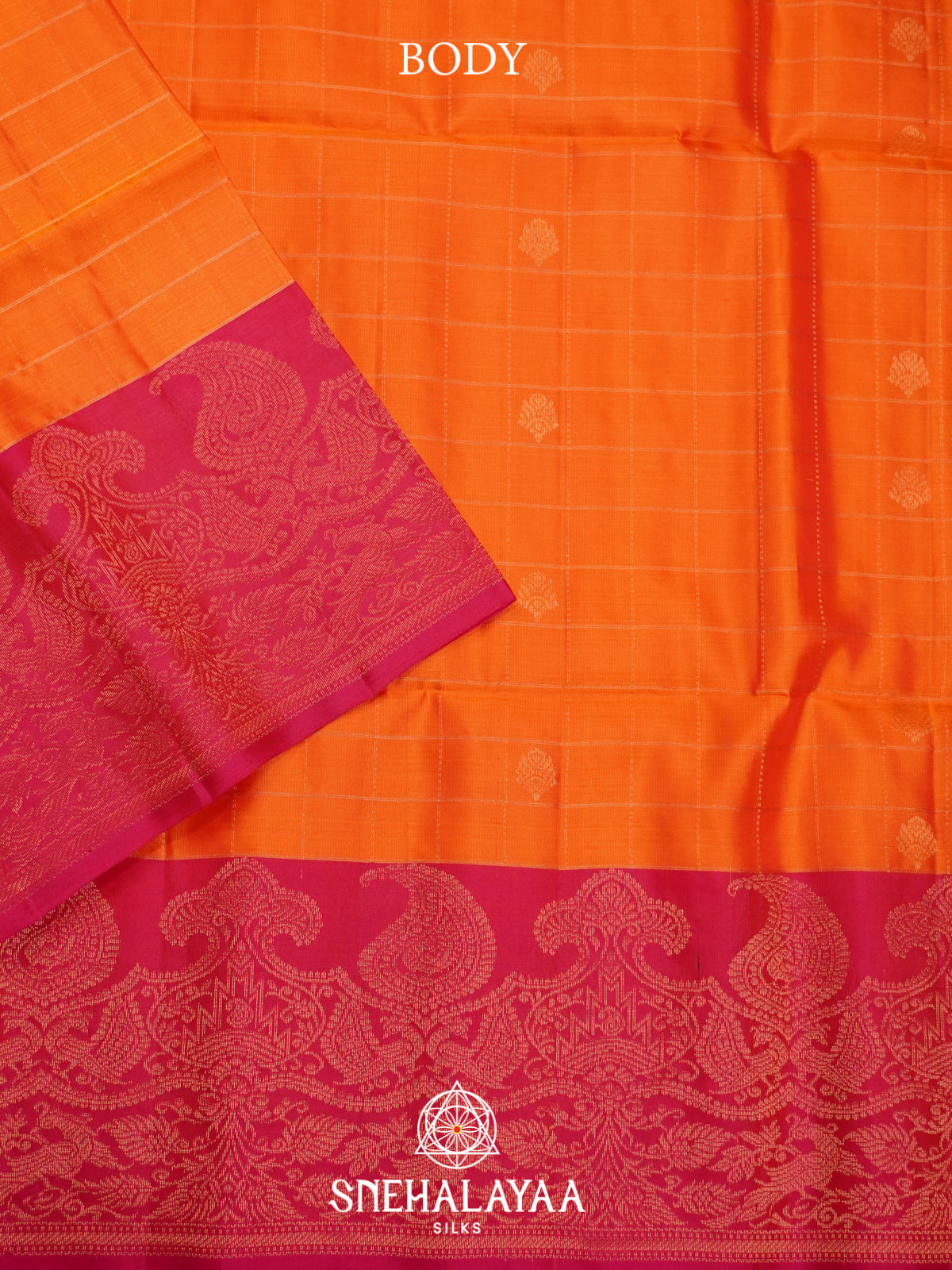 Mustard Soft Silk Saree
