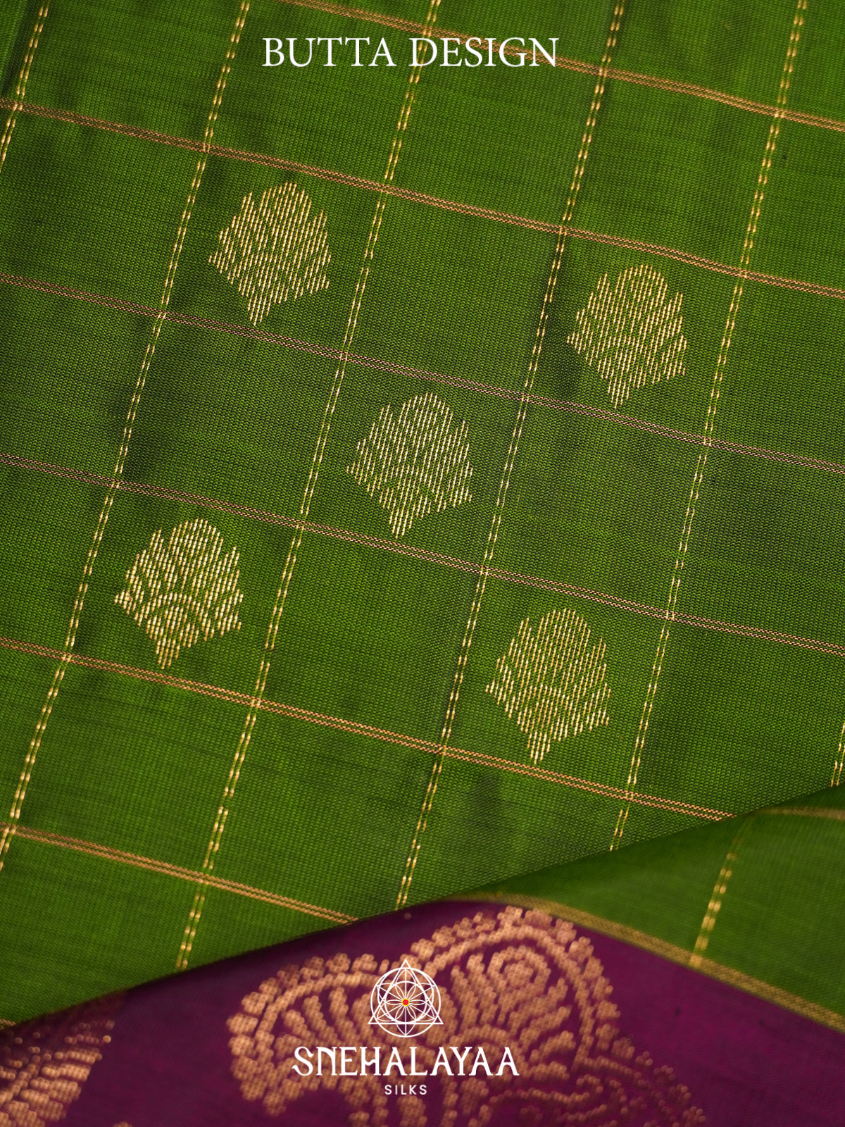 Leaf Green Soft Silk Saree