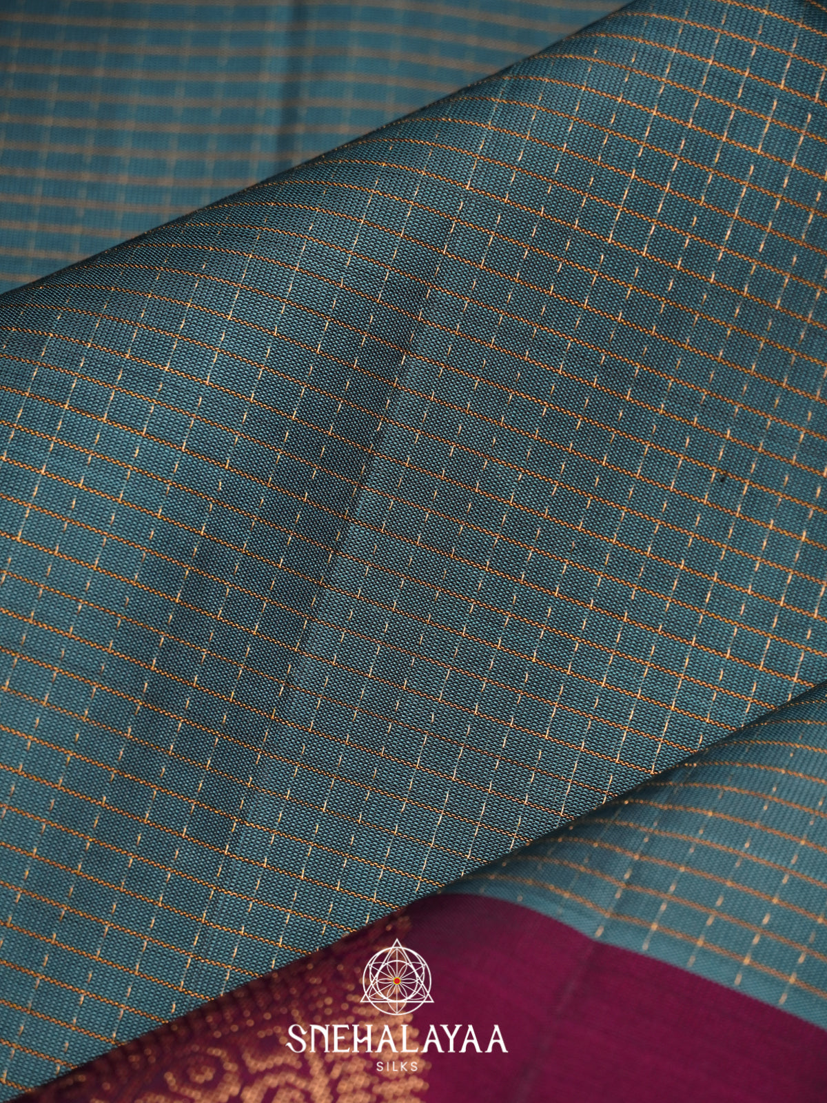 Blue Soft Silk Saree