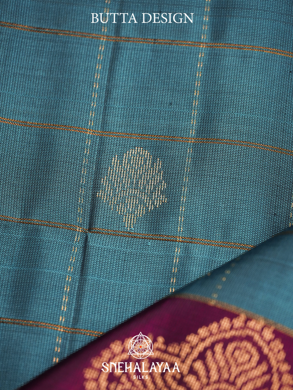 Teal Blue Soft Silk Saree