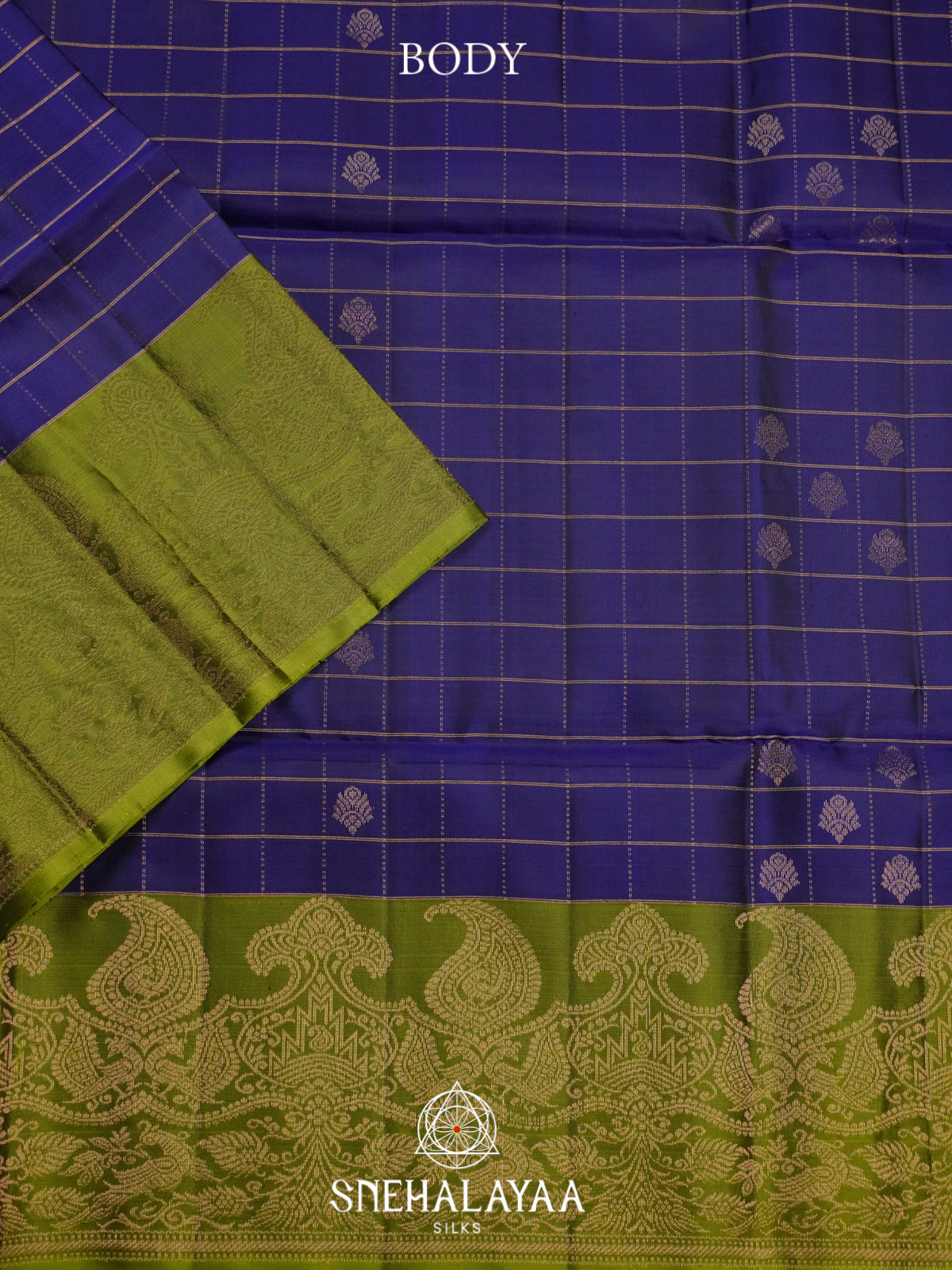 Royal Blue Soft Silk Saree