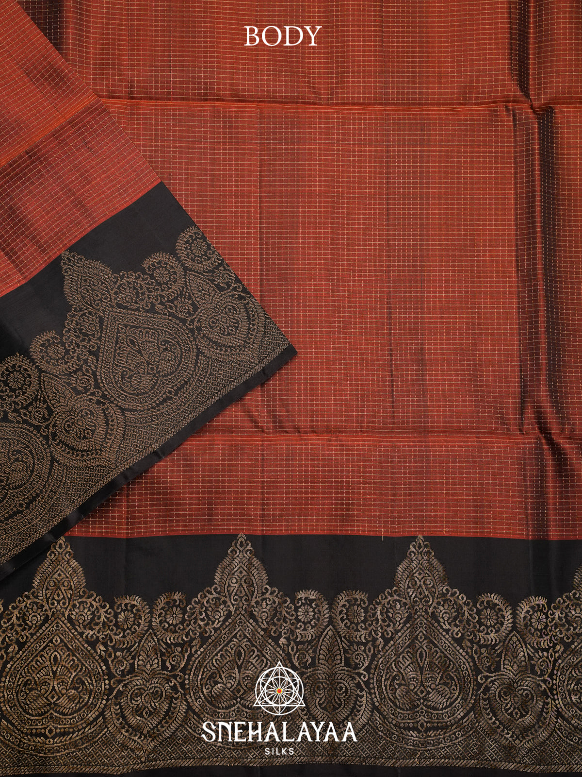 Terracotta Soft Silk Saree