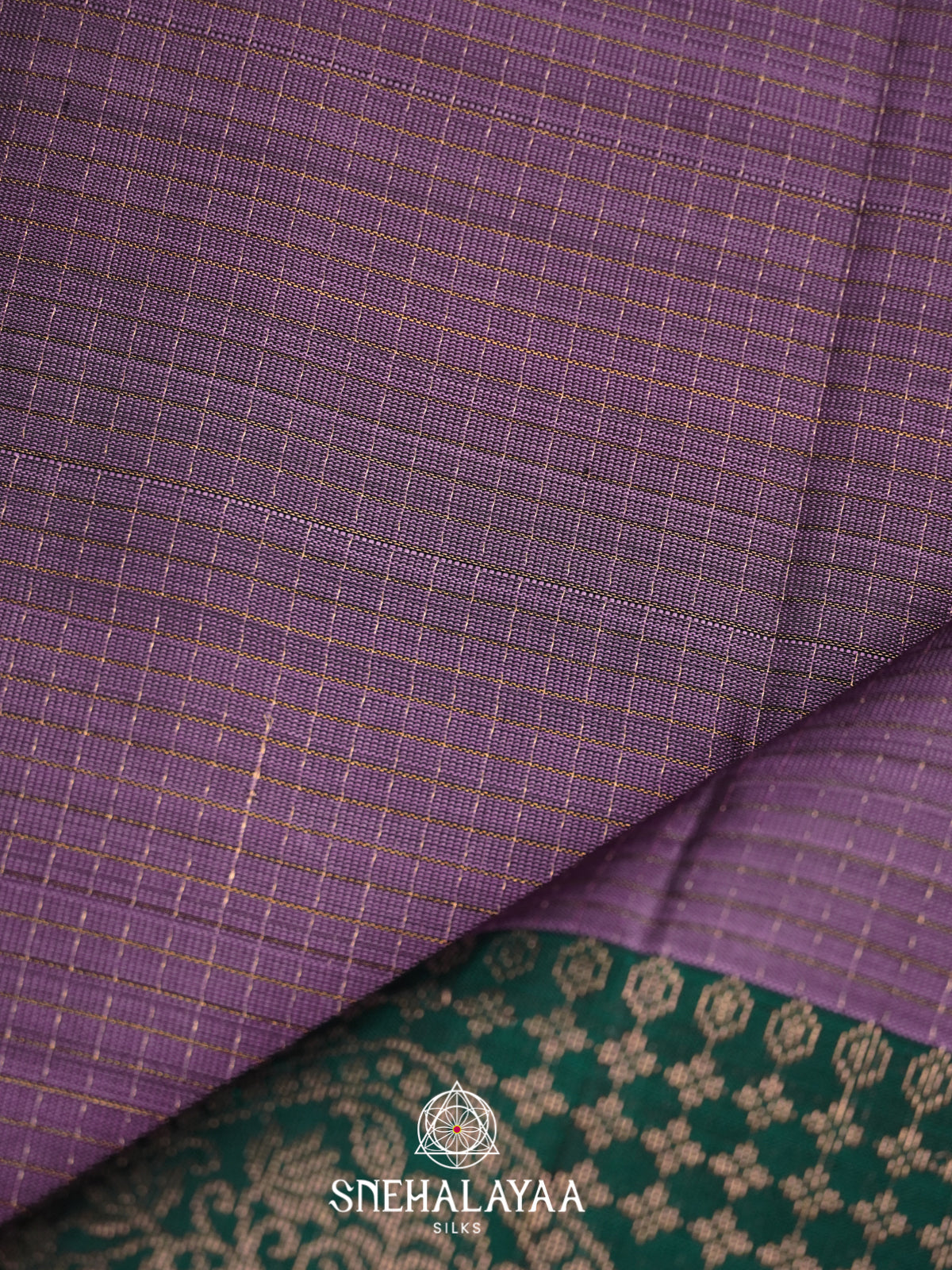 Lavender Soft Silk Saree
