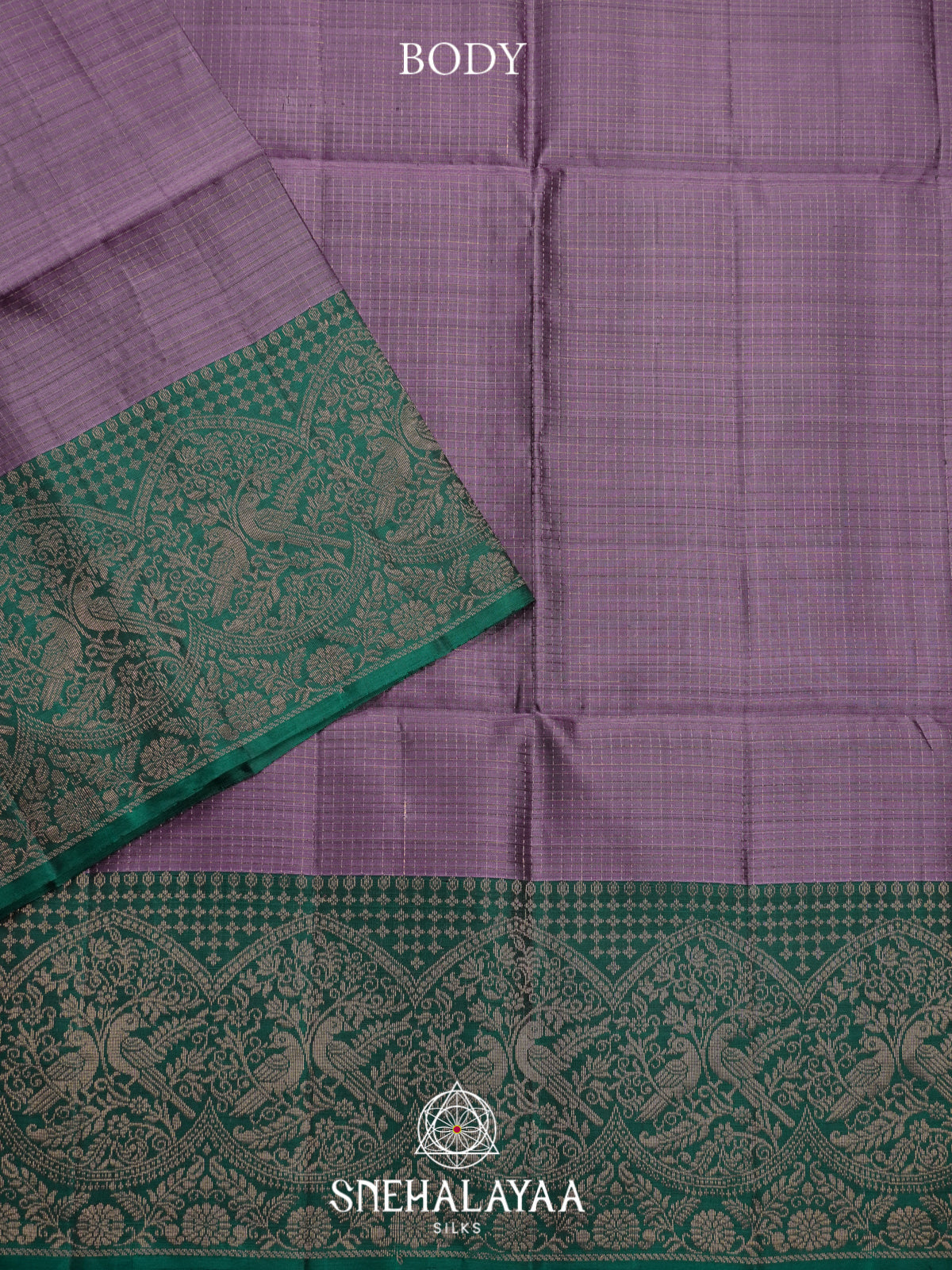 Lavender Soft Silk Saree