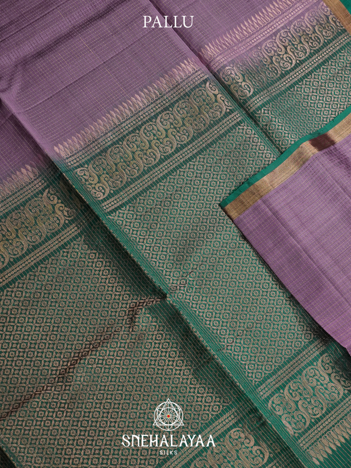 Lavender Soft Silk Saree