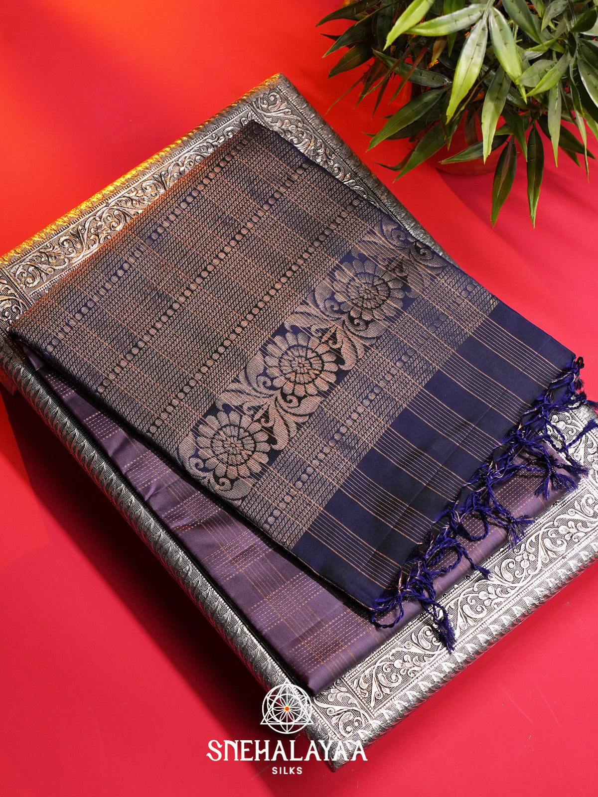 Lilac Soft Silk Saree