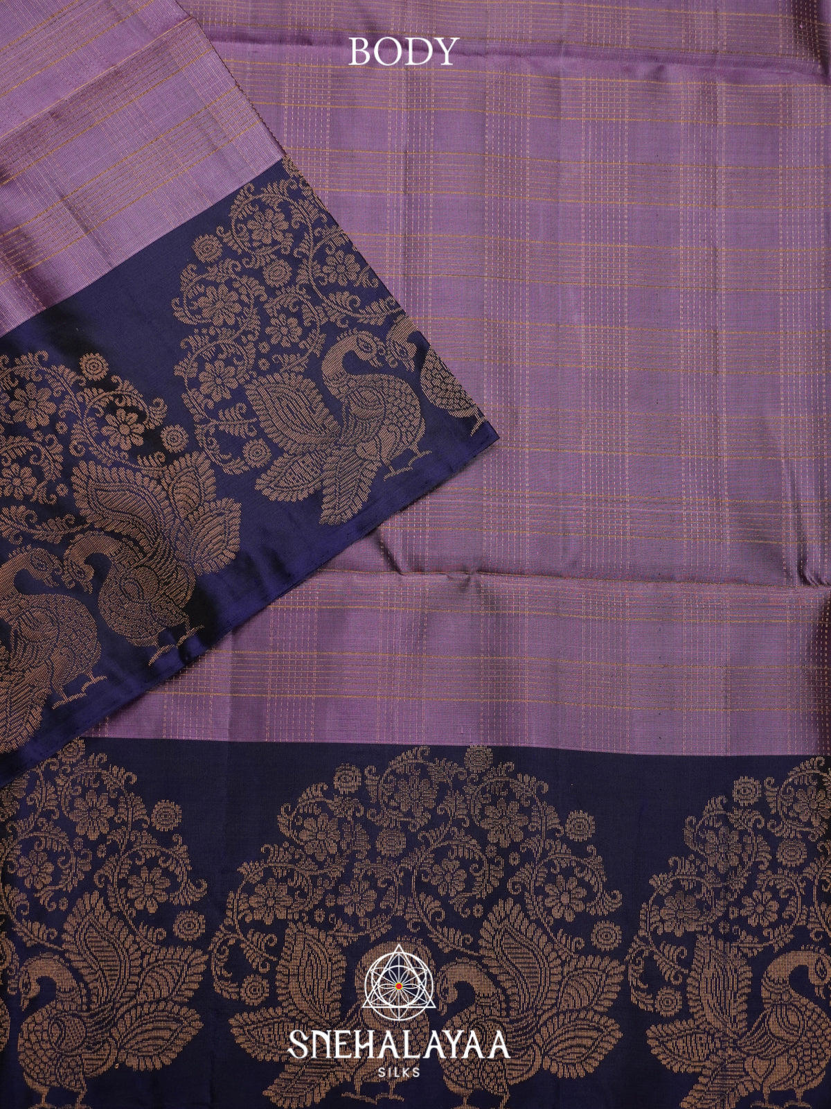 Lilac Soft Silk Saree