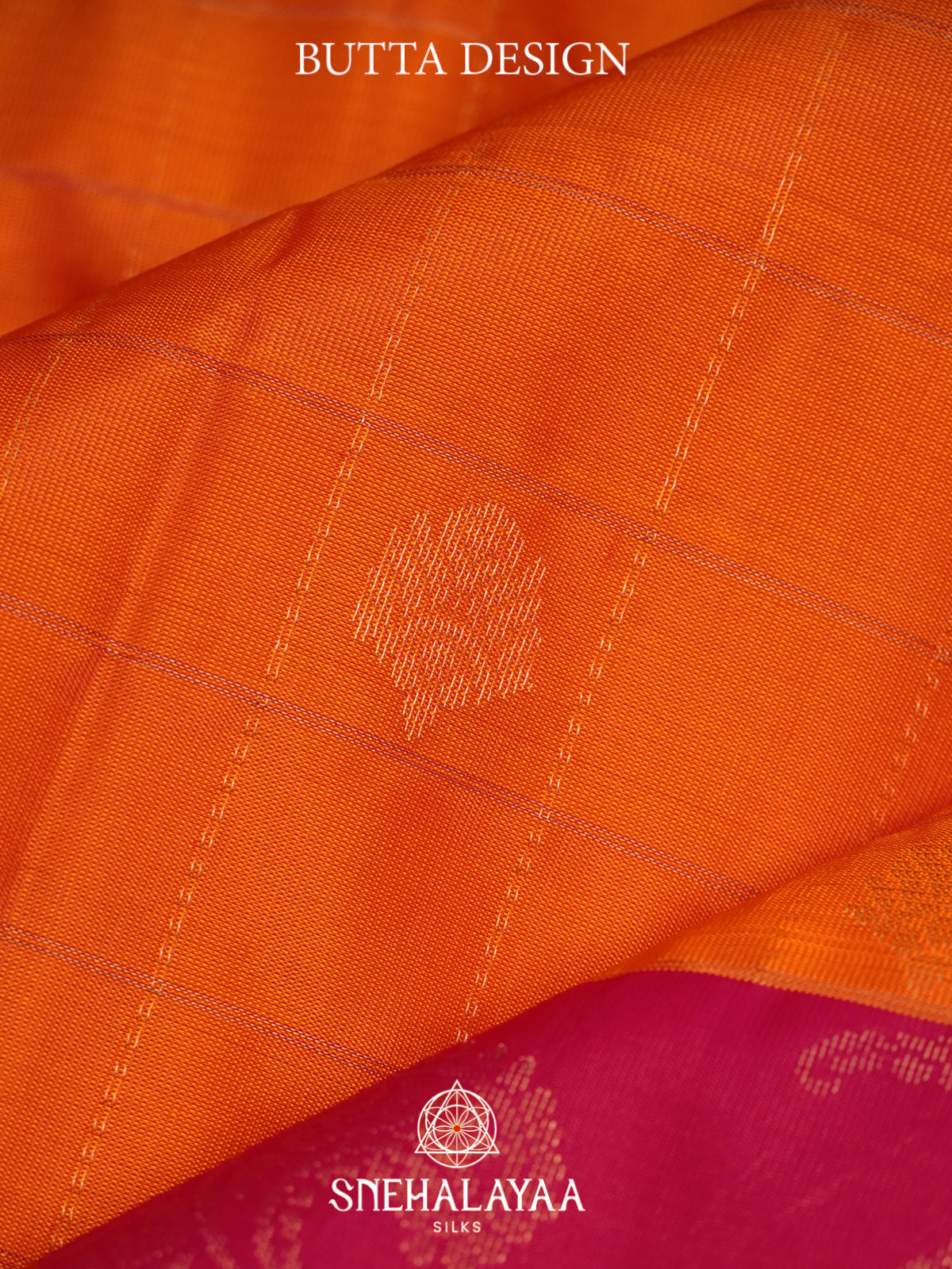 Orange Soft Silk Saree