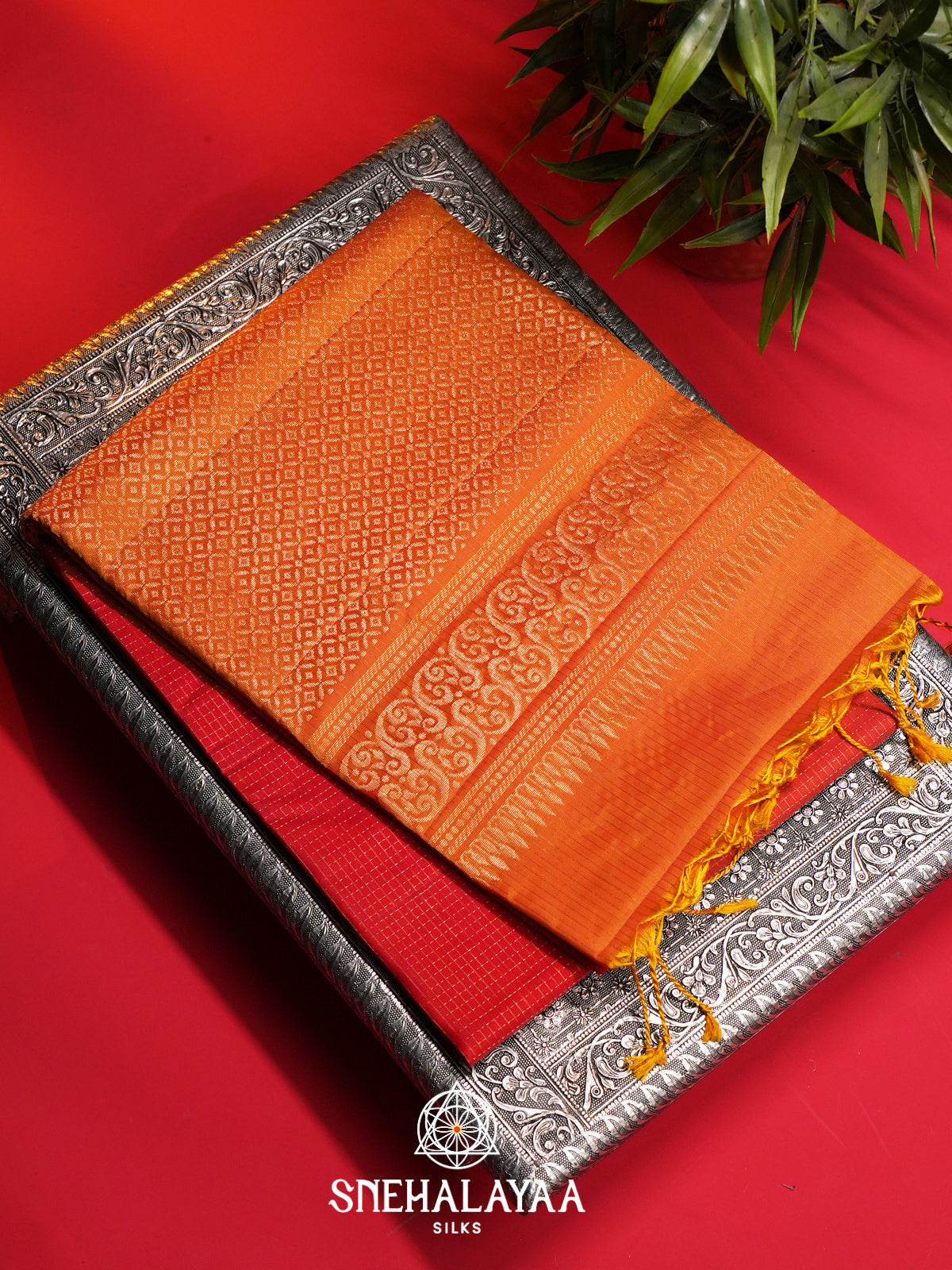 Red Soft Silk Saree
