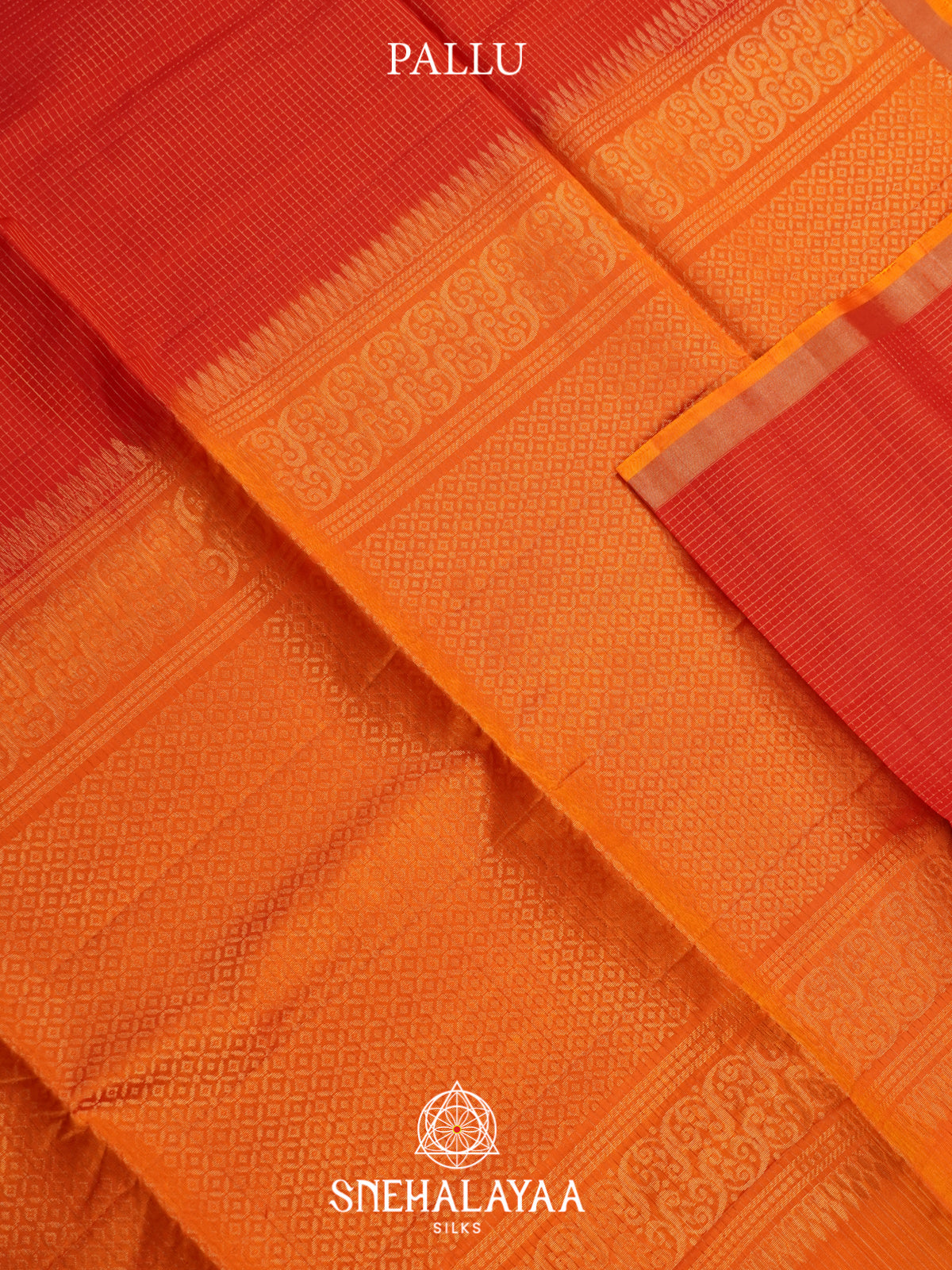 Red Soft Silk Saree