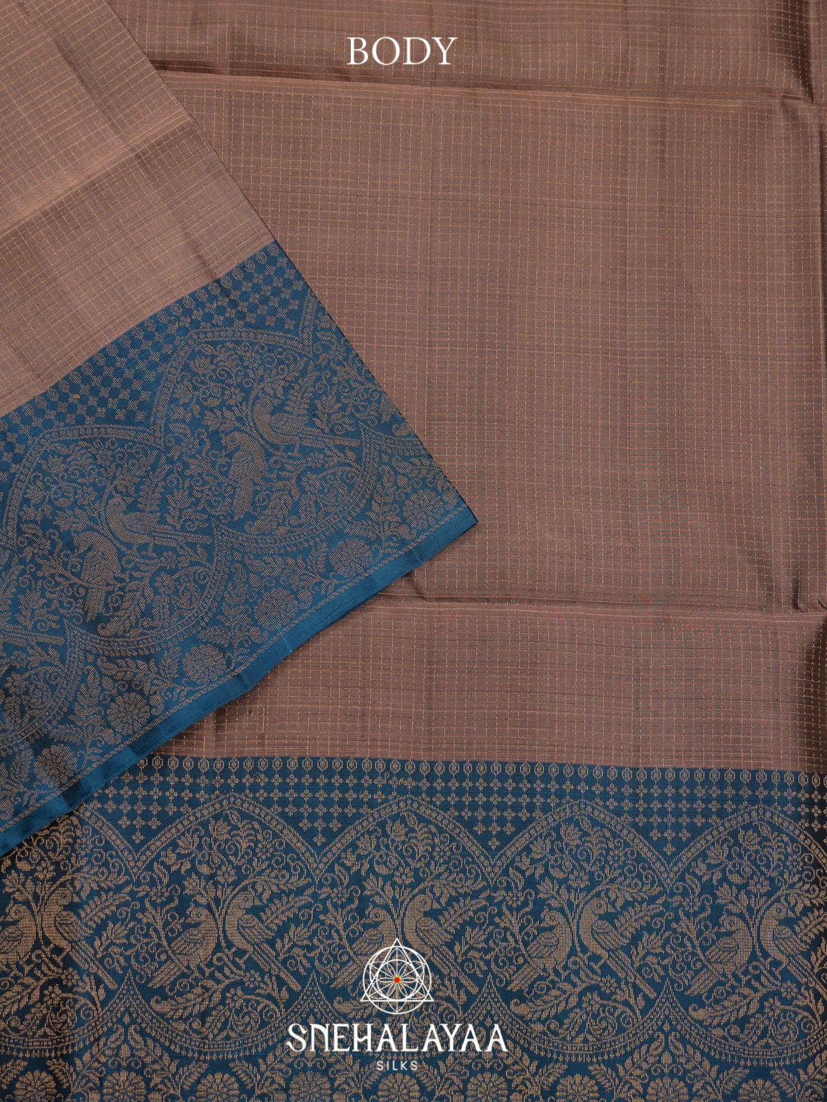 Brown Soft Silk Saree
