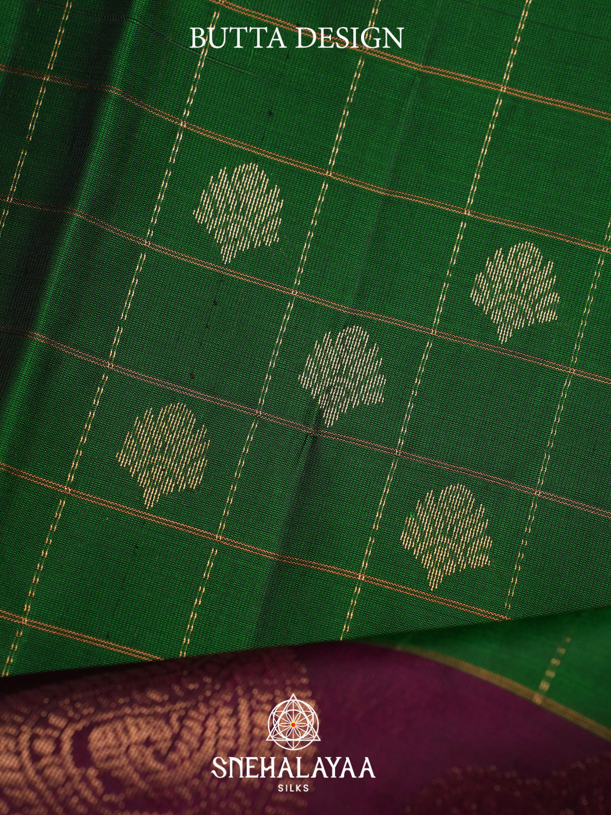 Emerald Green Soft Silk Saree