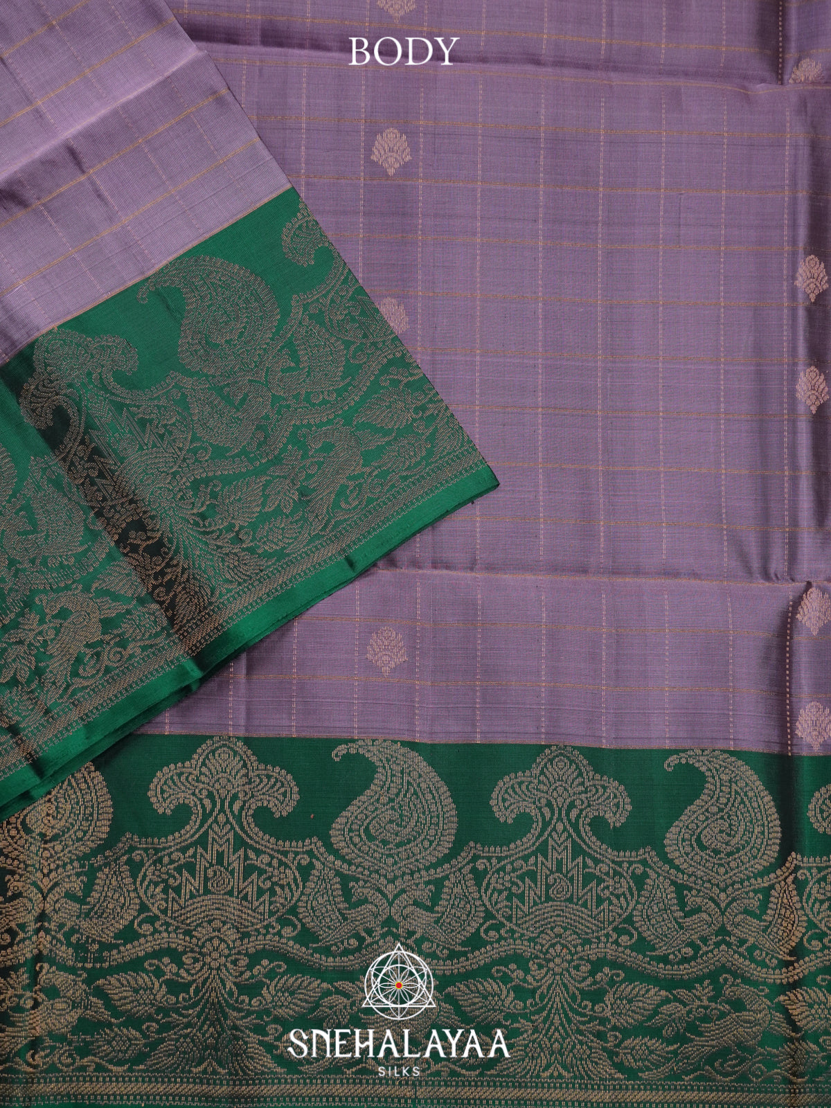 Lavender Soft Silk Saree