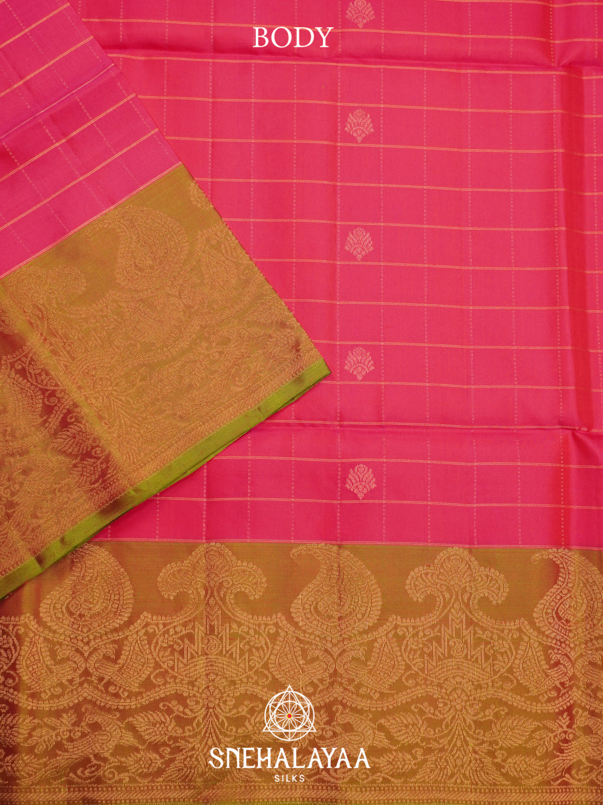 Pink Soft Silk Saree