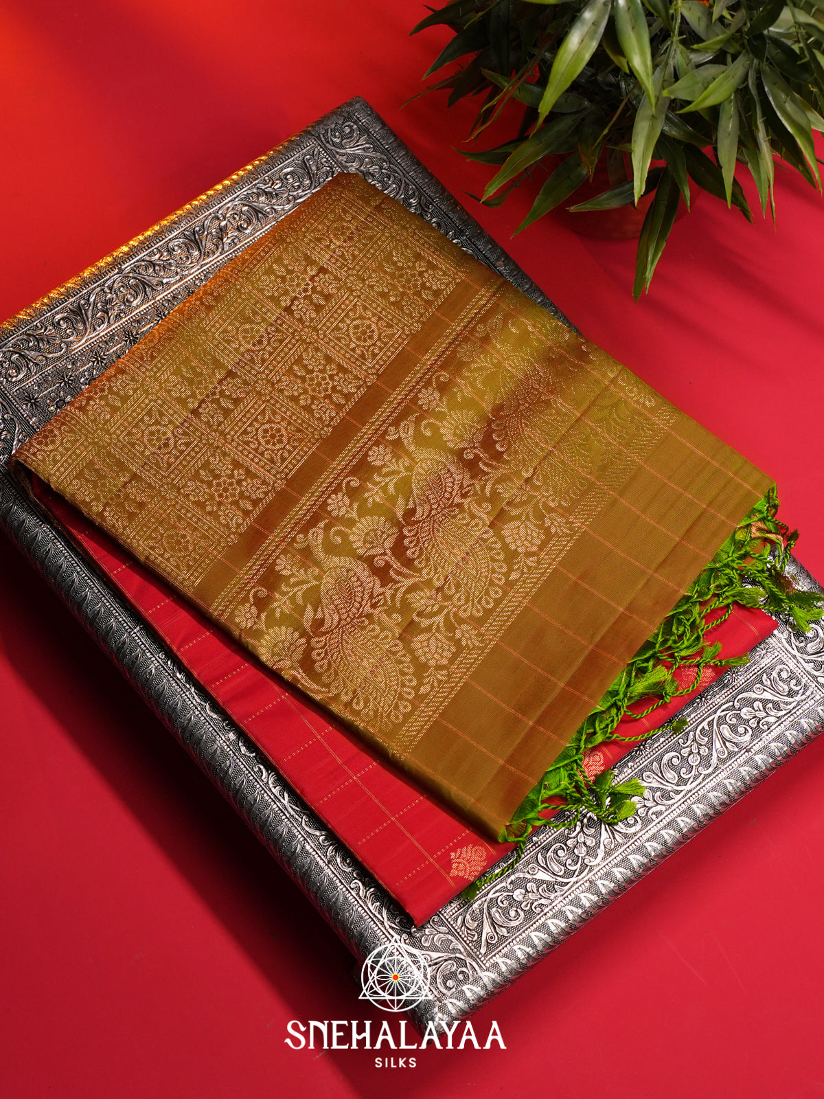 Red Soft Silk Saree