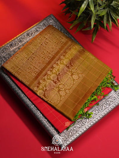 Red Soft Silk Saree