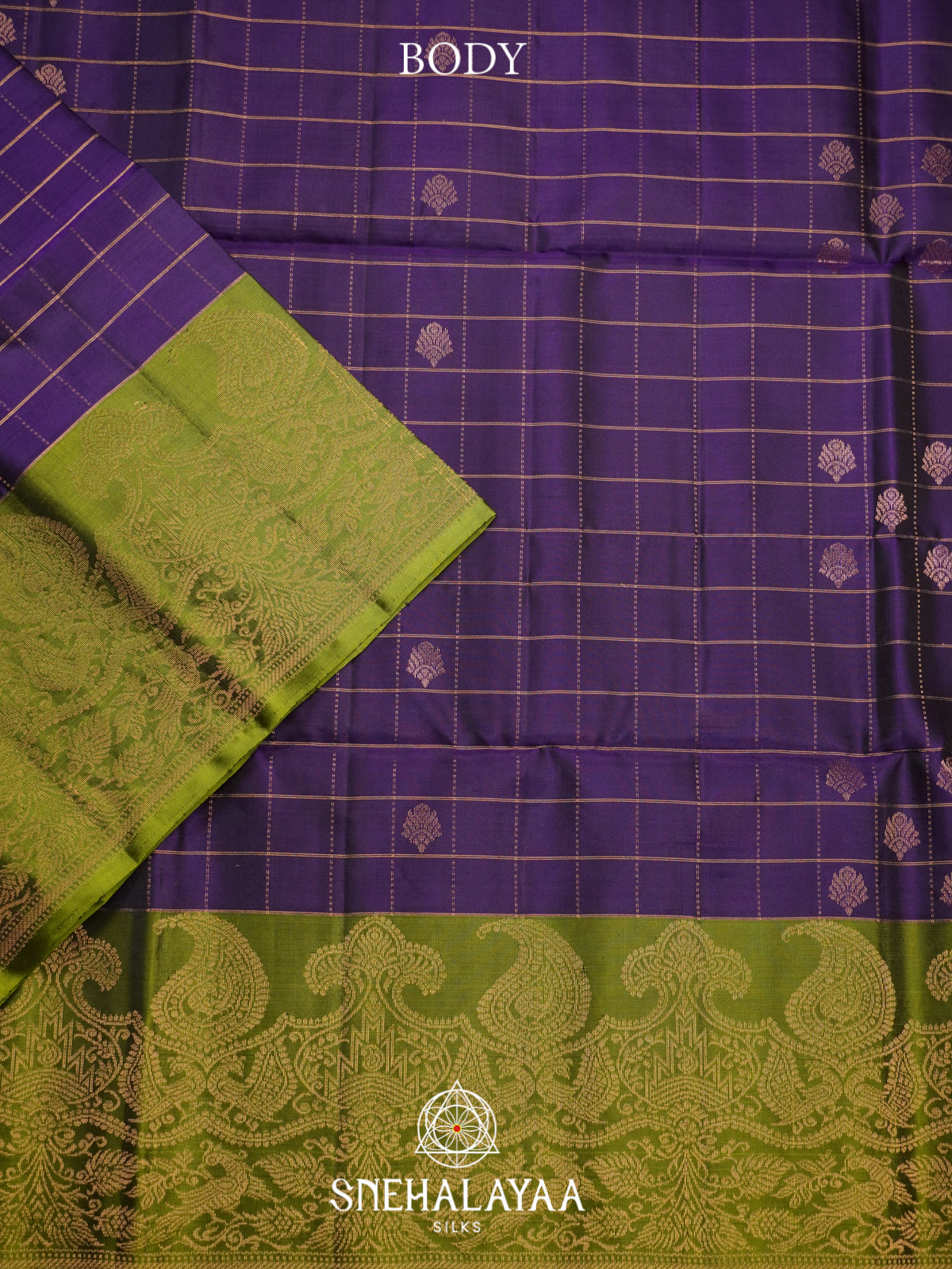 Violet Soft Silk Saree