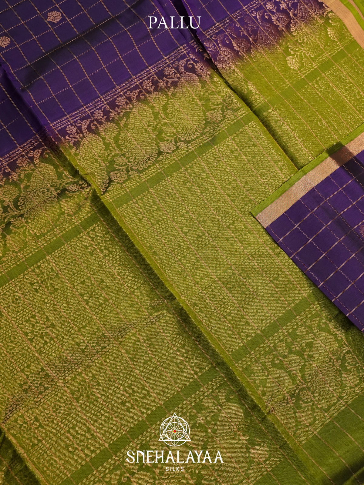Violet Soft Silk Saree