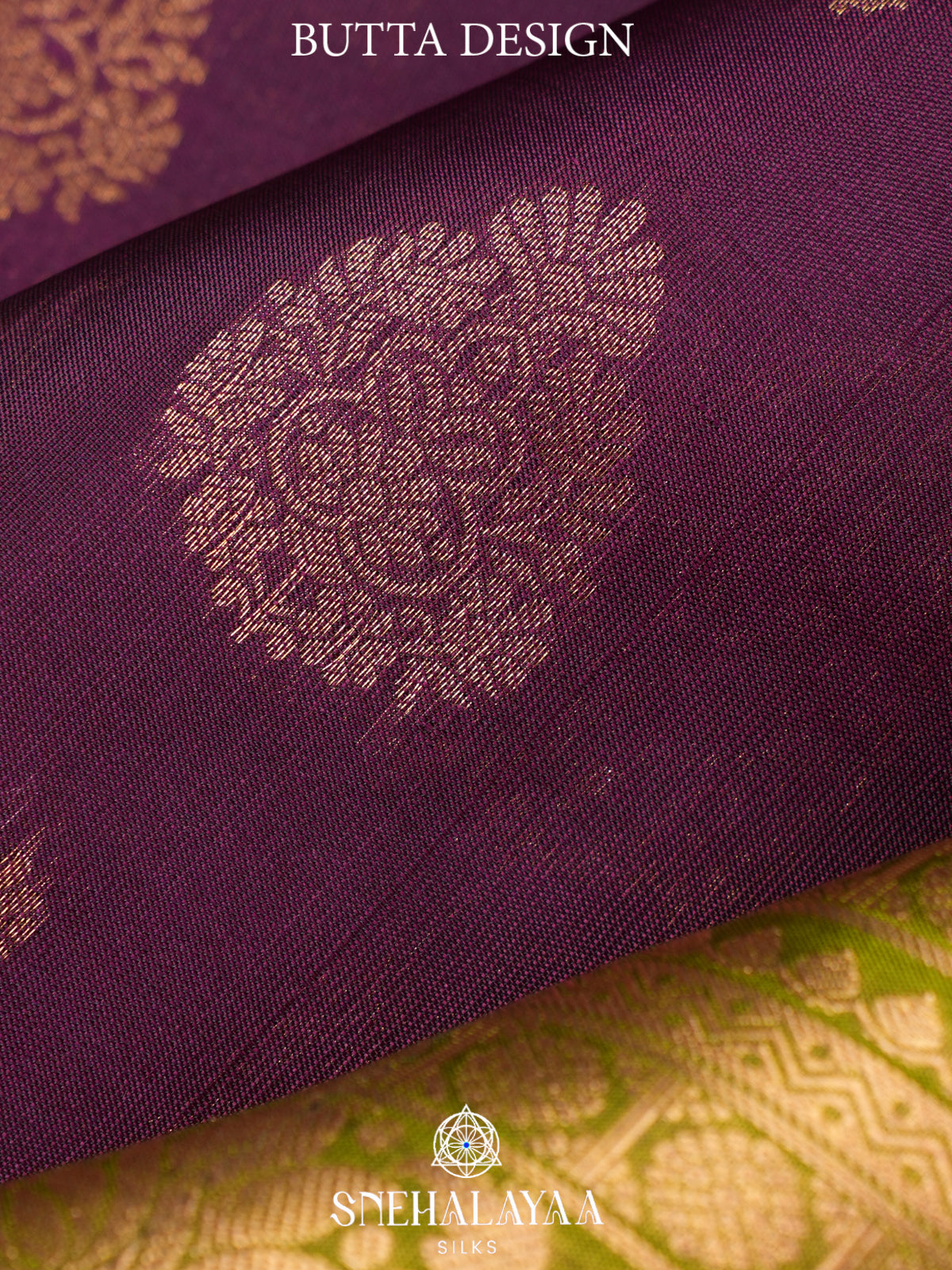 Wine Kanjivaram Silk Saree