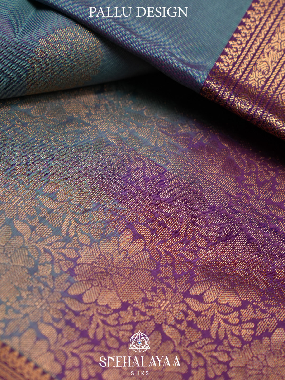 Blue Kanjivaram Silk Saree