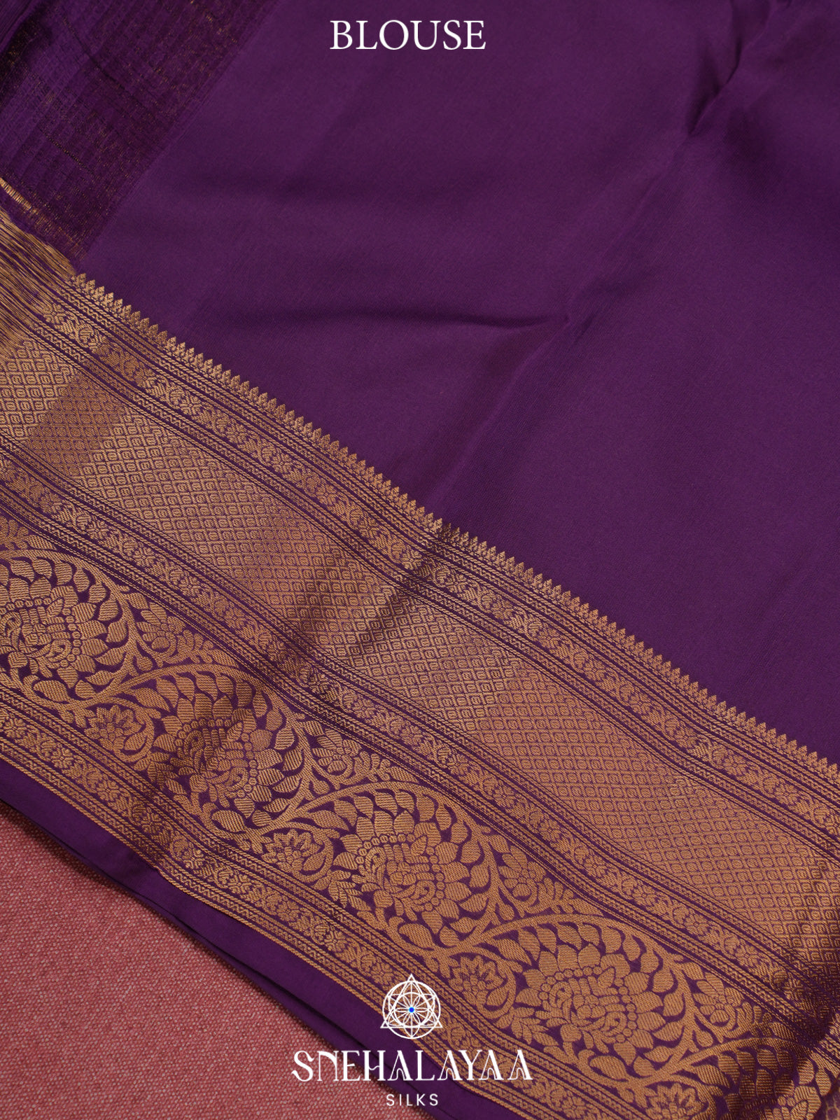 Blue Kanjivaram Silk Saree