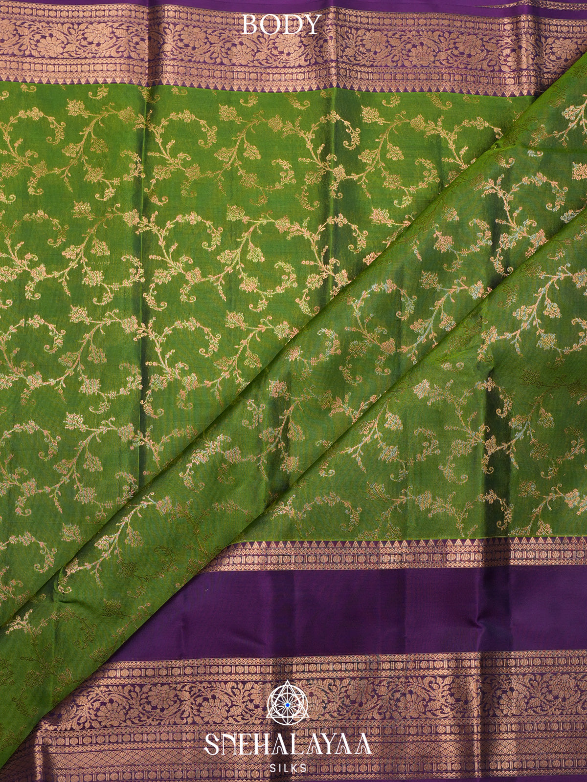 Green Kanjivaram Silk Saree