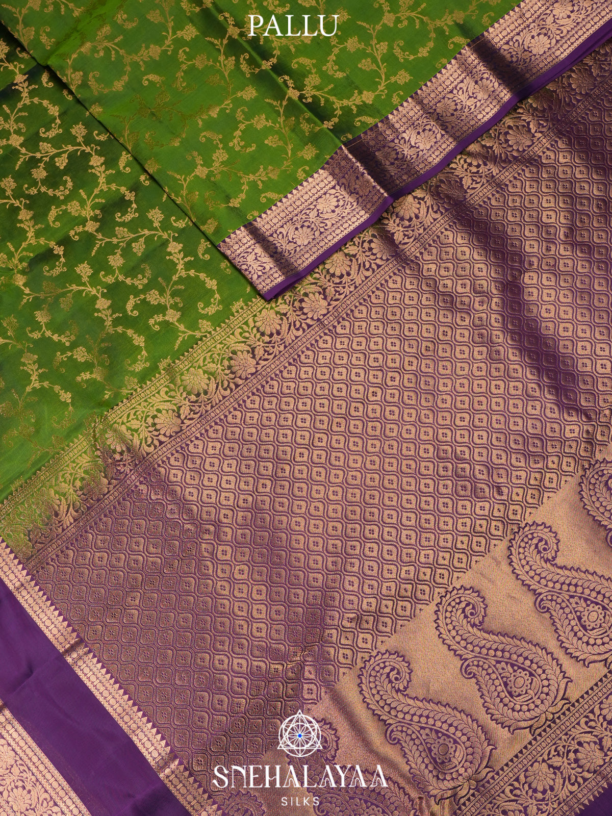 Green Kanjivaram Silk Saree
