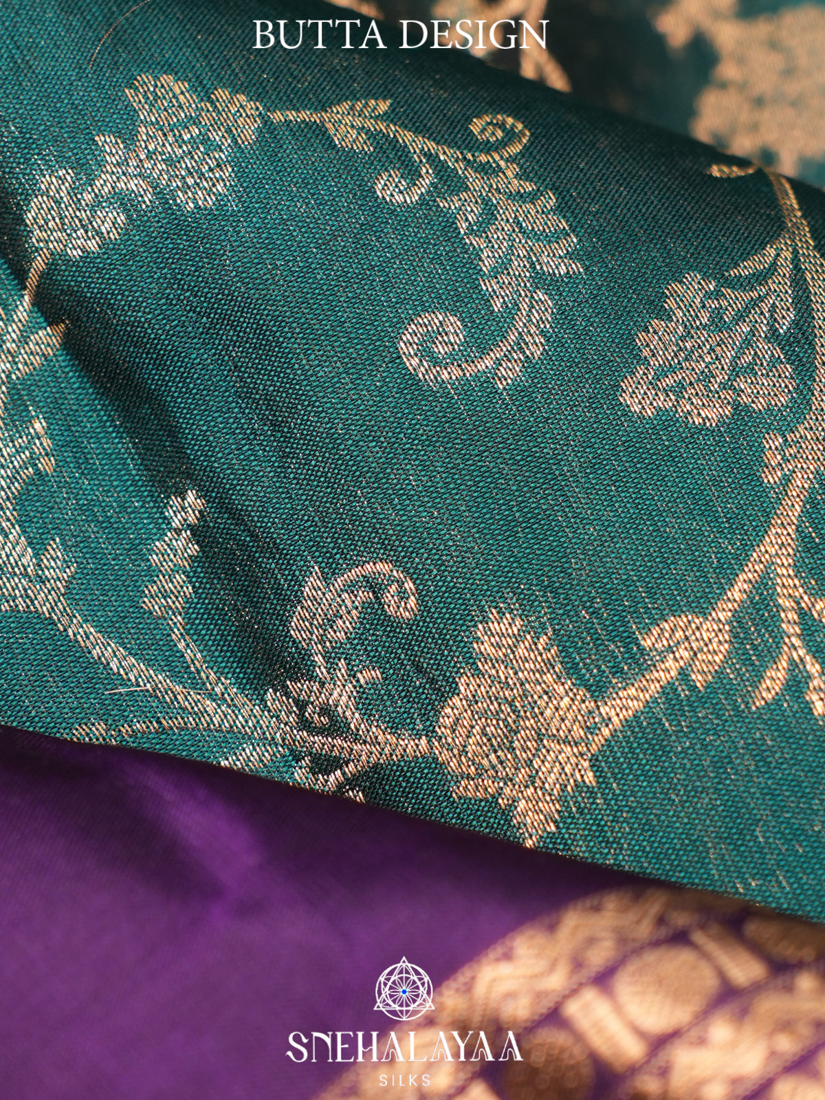 Teal Blue Kanjivaram Silk Saree