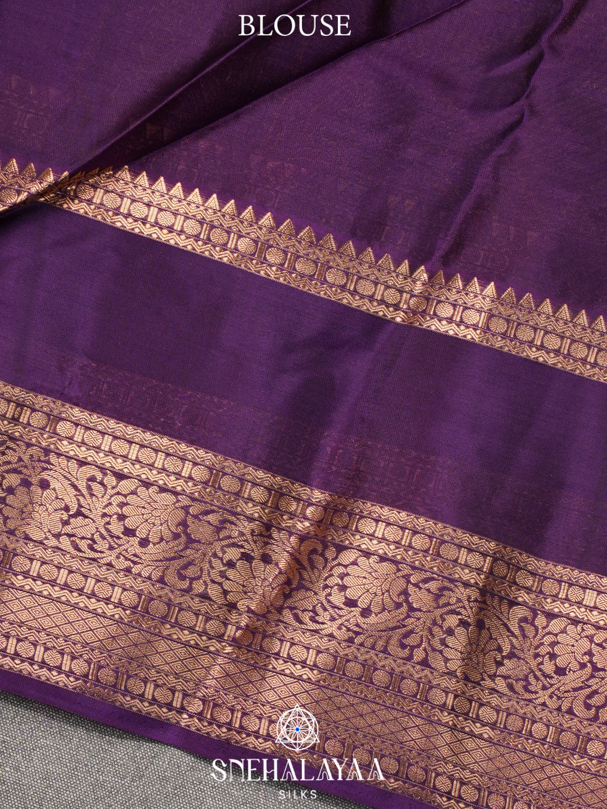 Teal Blue Kanjivaram Silk Saree