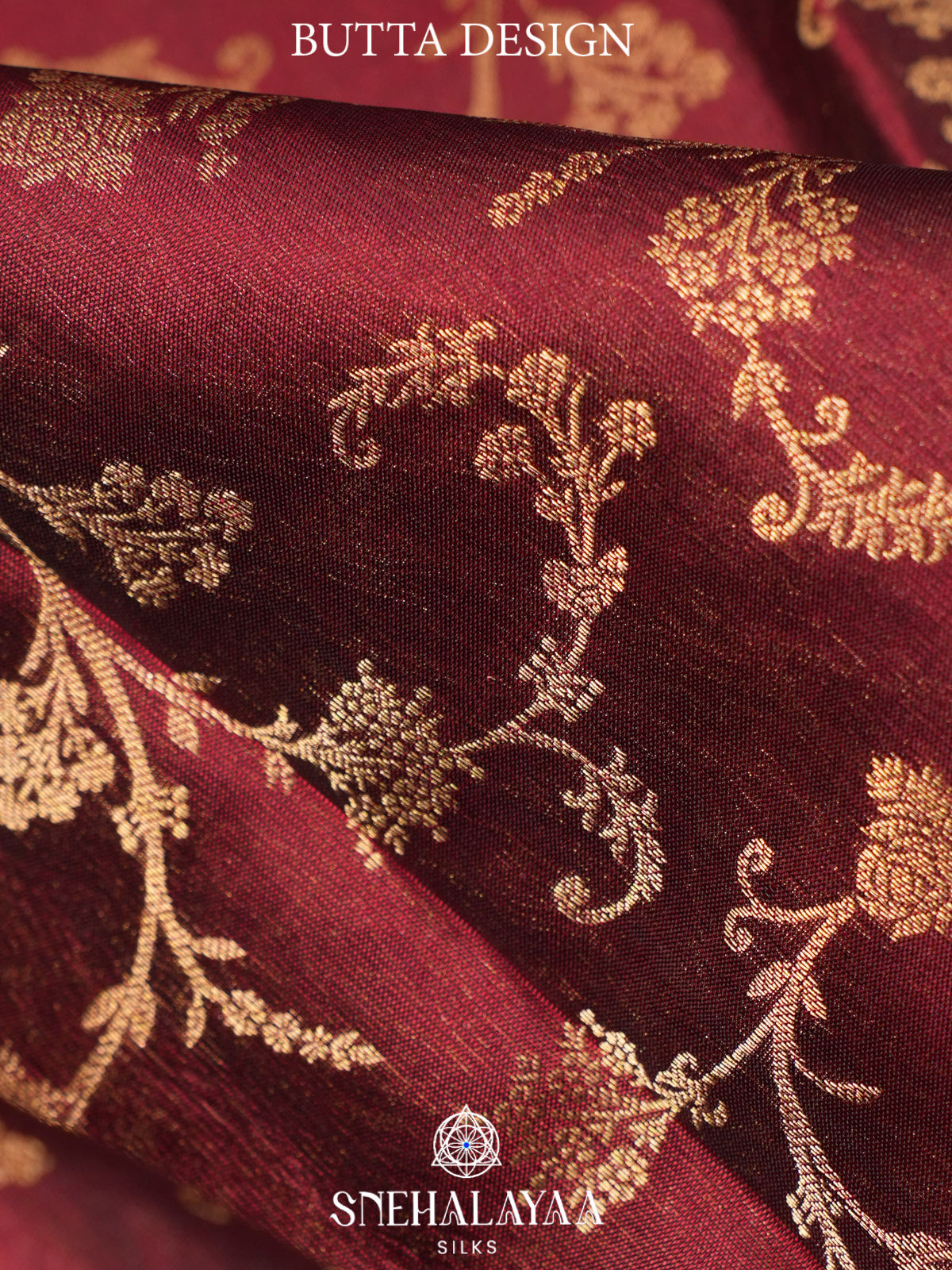 Maroon Kanjivaram Silk Saree
