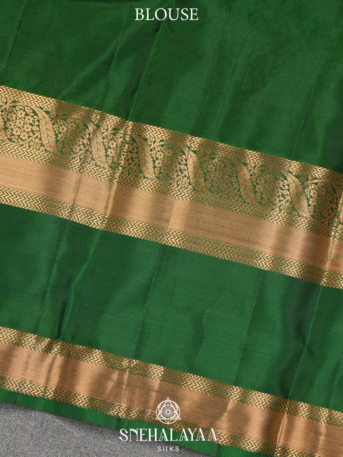 Burnt Orange Kanjivaram Silk Saree