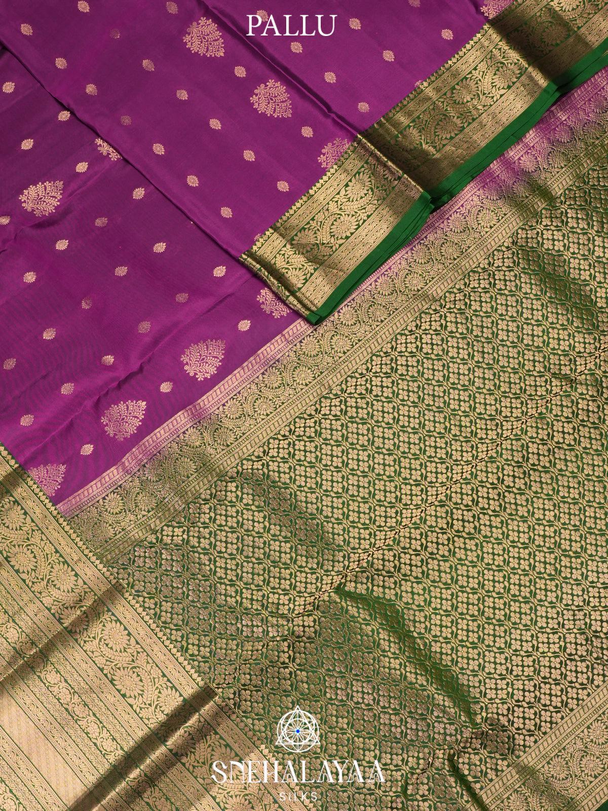 Magenta Pink Kanjivaram Silk Saree