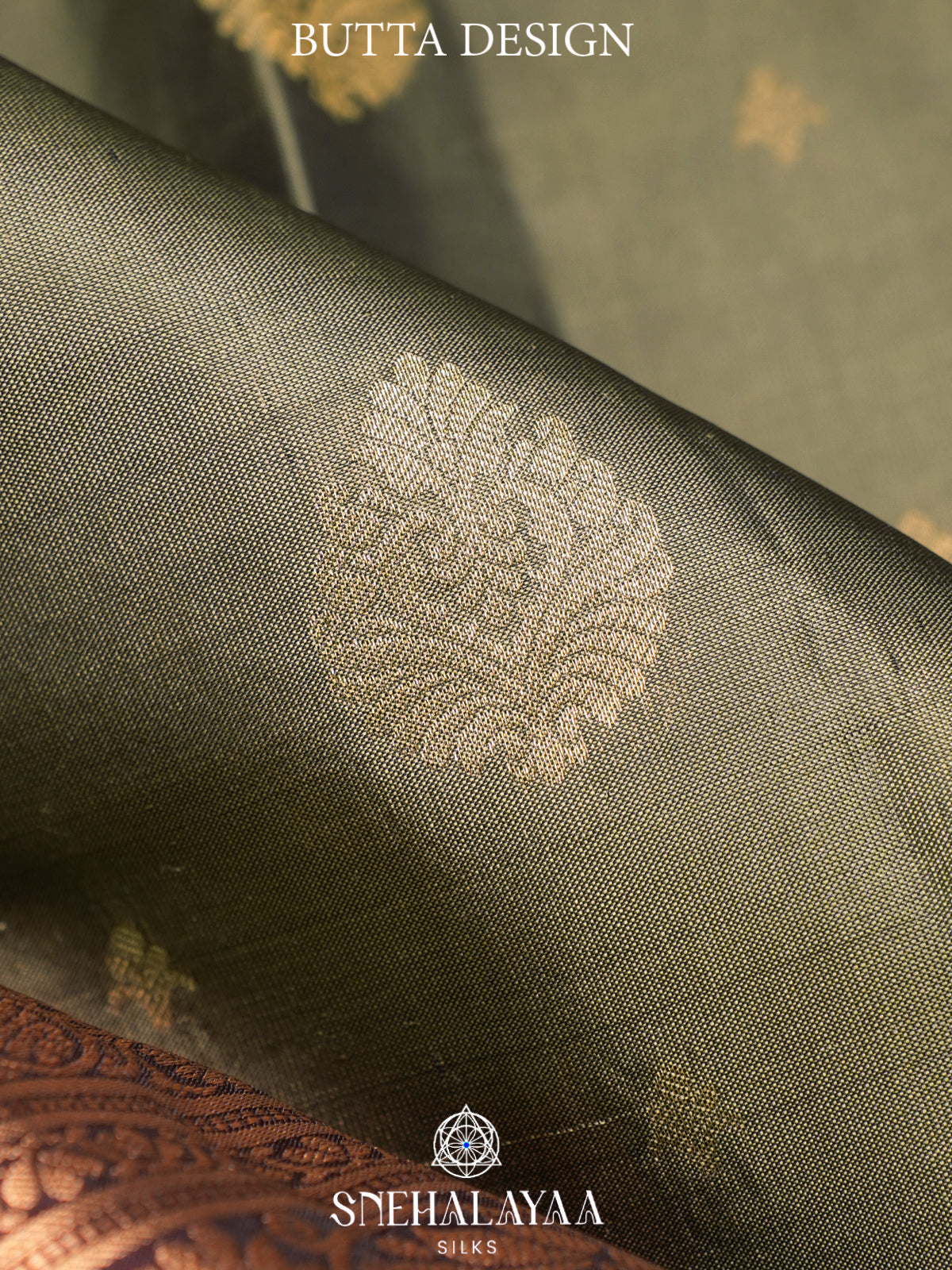 Sage Green Kanjivaram Silk Saree