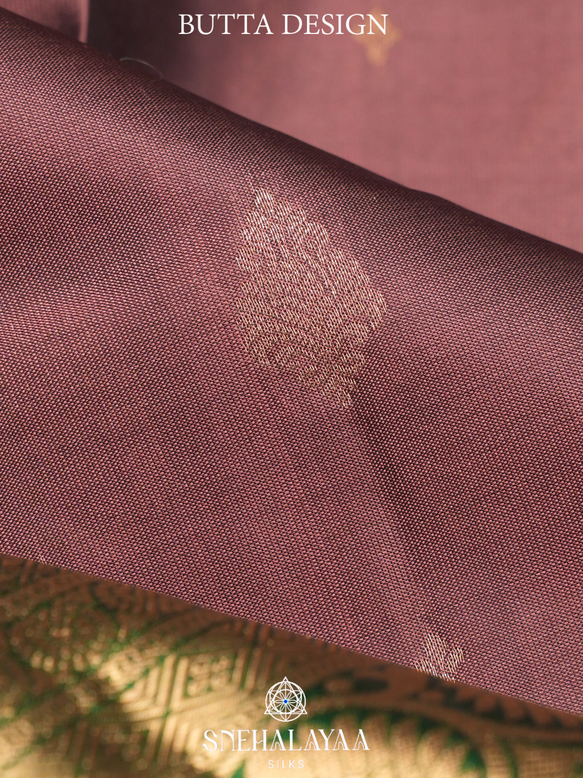 Mauve Kanjivaram Silk Saree
