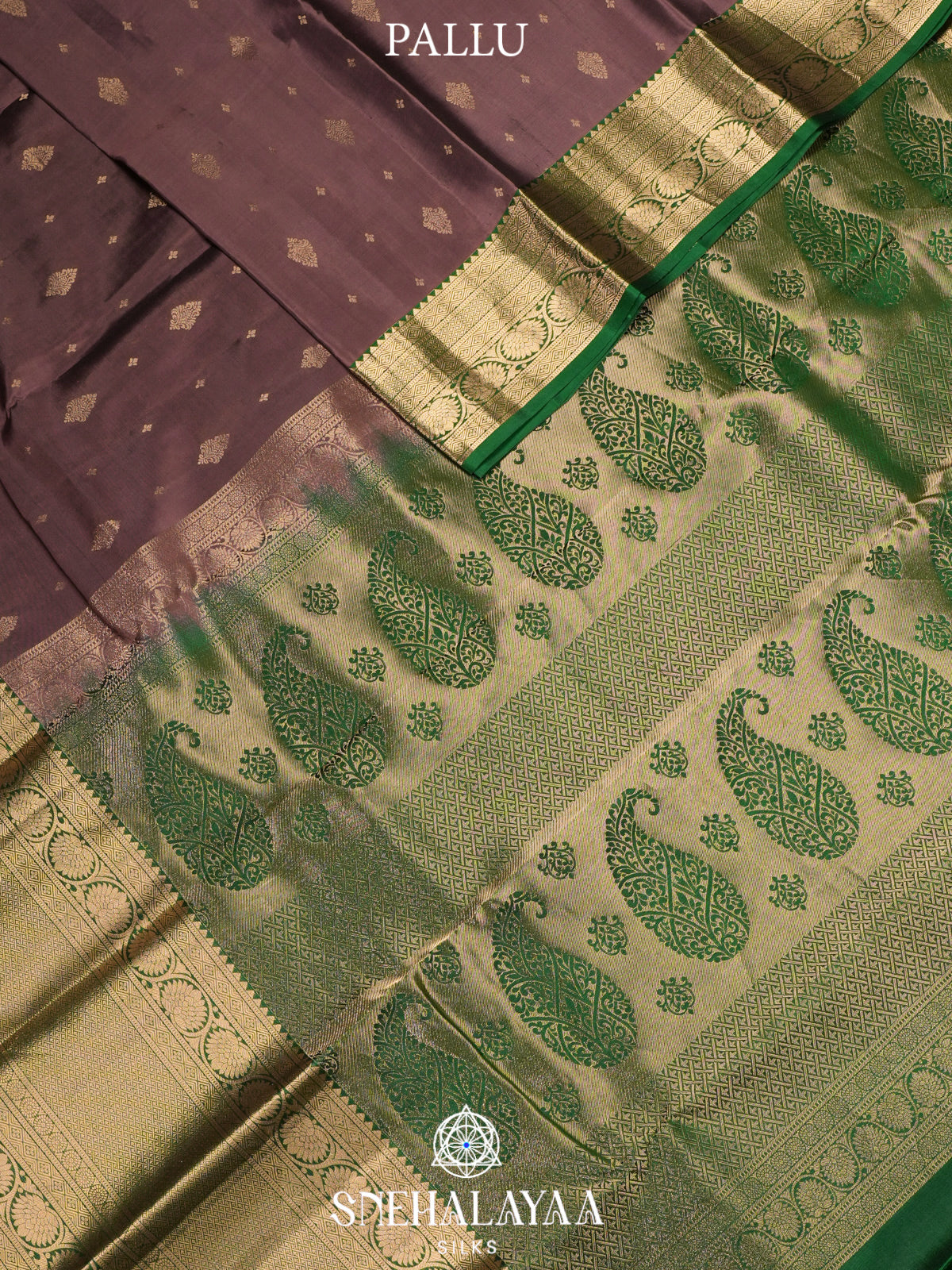 Mauve Kanjivaram Silk Saree