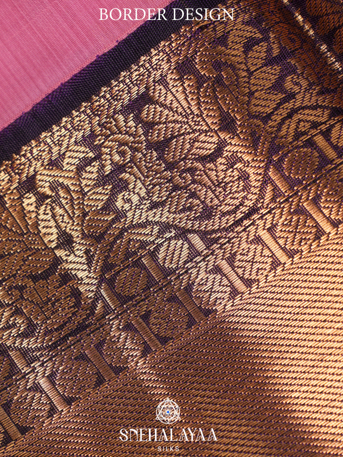 Pink Kanjivaram Silk Saree