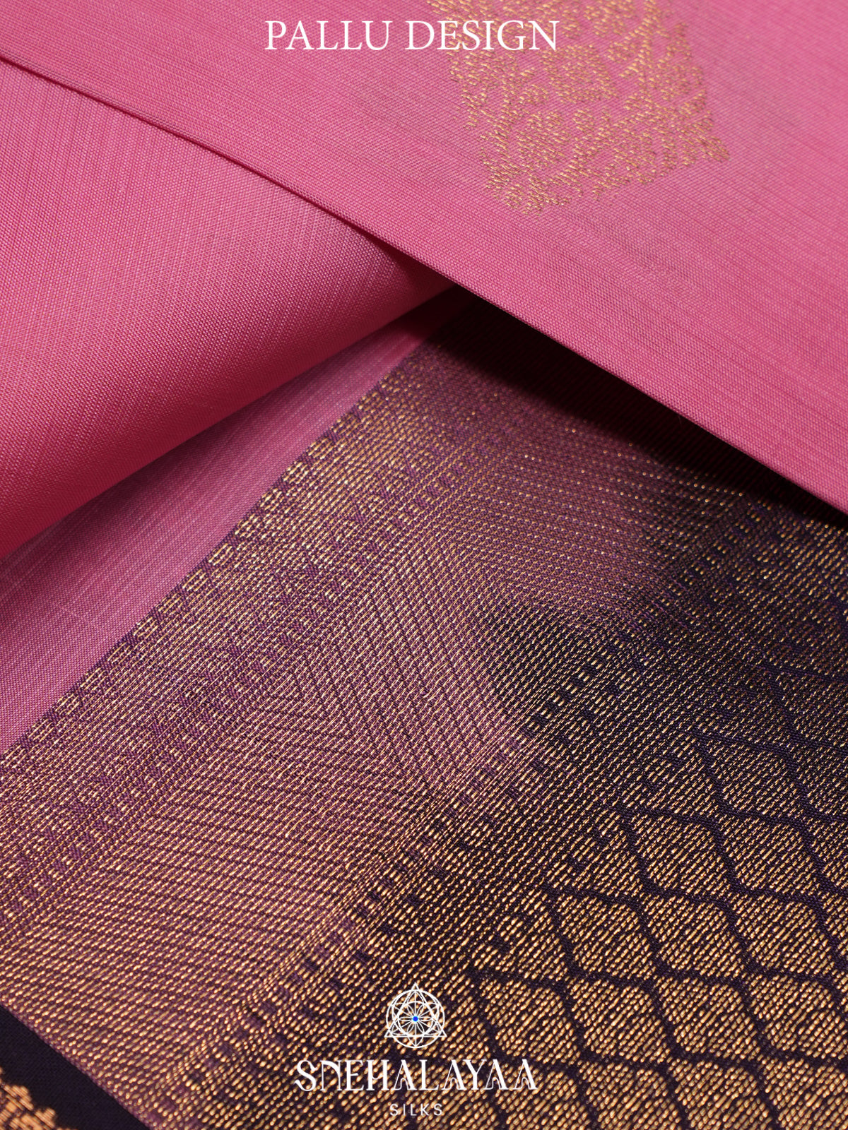 Pink Kanjivaram Silk Saree