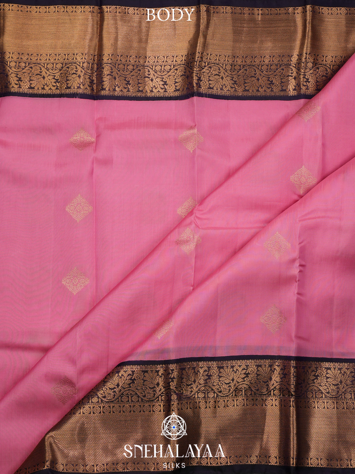 Pink Kanjivaram Silk Saree